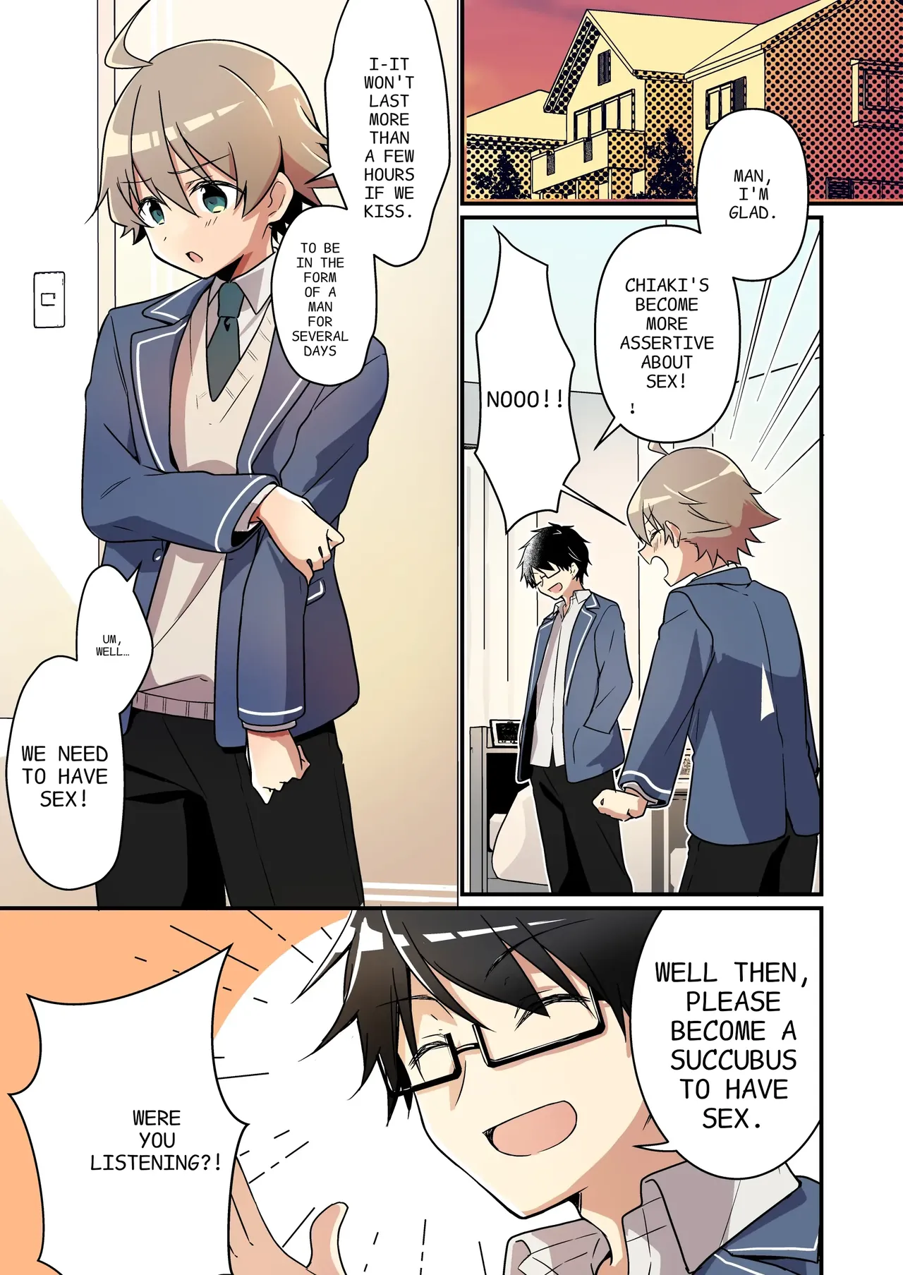 [TSF no F (NOMU)] Shoukan Sareta Succubus ga Boku da Nante Kiitenain desu kedo (Naki) | I didn't know that I was the summoned succubus (cry) [English] page 34 original parody - transformation demon girl hentai manga - read online free