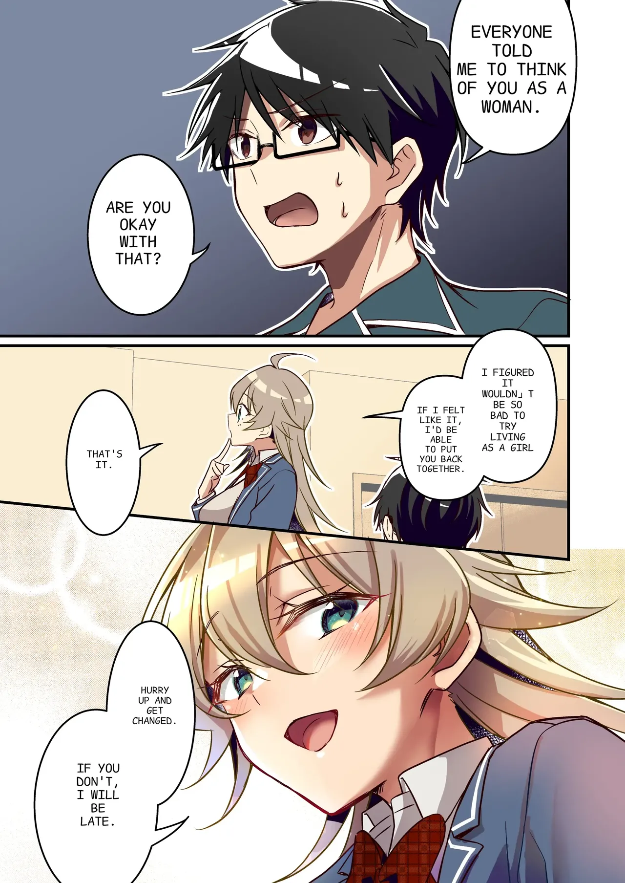 [TSF no F (NOMU)] Shoukan Sareta Succubus ga Boku da Nante Kiitenain desu kedo (Heart) | I didn't hear that I was the summoned succubus (heart) [English] page 37 original parody - schoolgirl uniform demon girl hentai manga - read online free