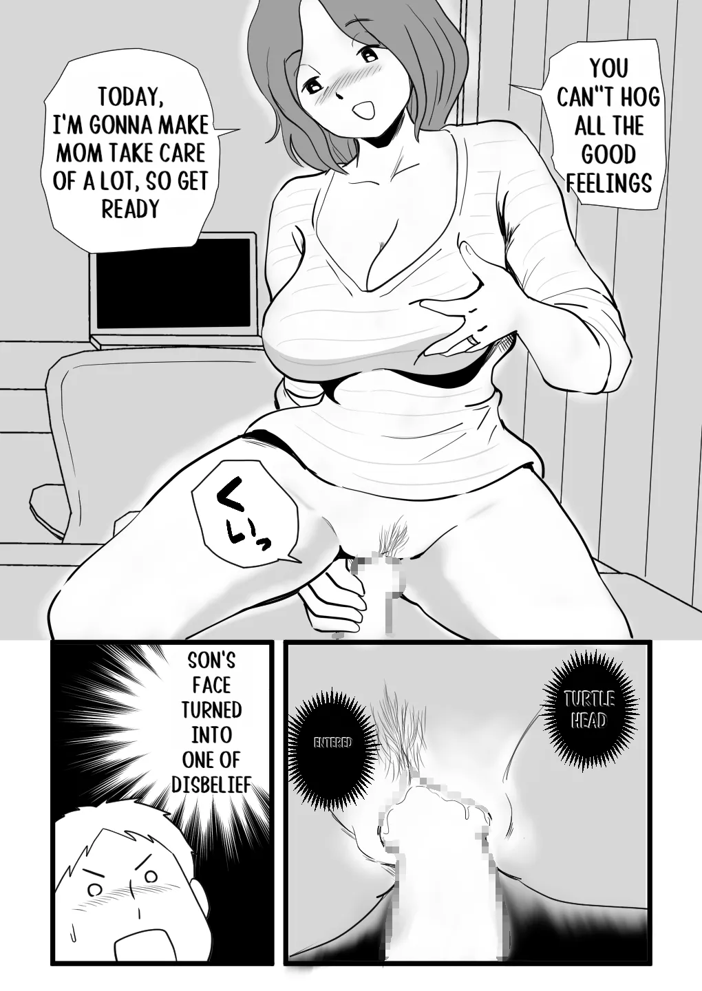 Iede Shitekita Kaa-san no Seiyoku ga Sugokatta page 25 original parody - sole female sole male hentai manga - read online free