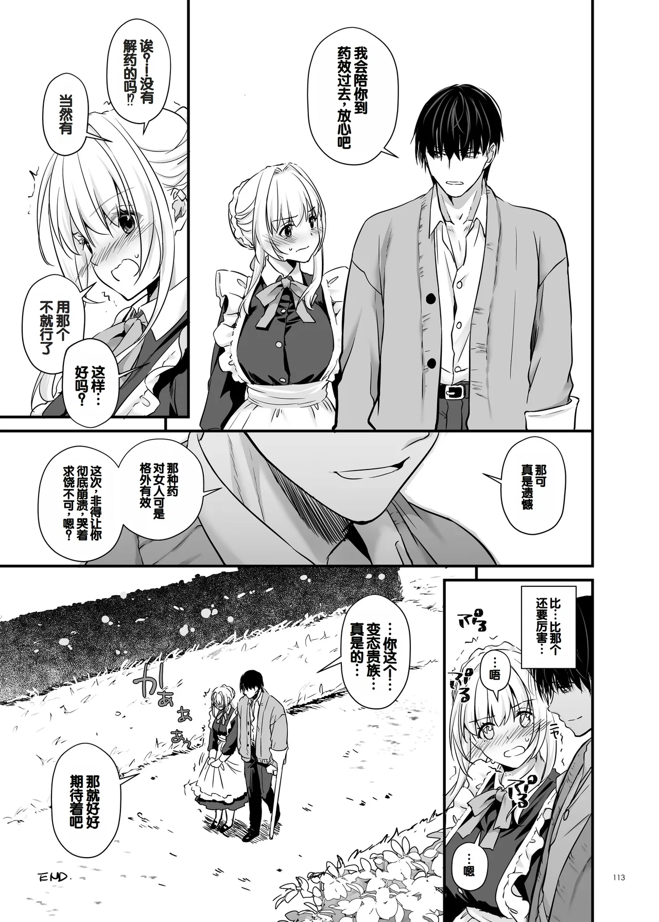 Tekikoku Kizoku no Shuchaku Dekiai - The Obsessive Infatuation of a Hostile Nobility page 113 original parody - maid story arc hentai manga - read online free