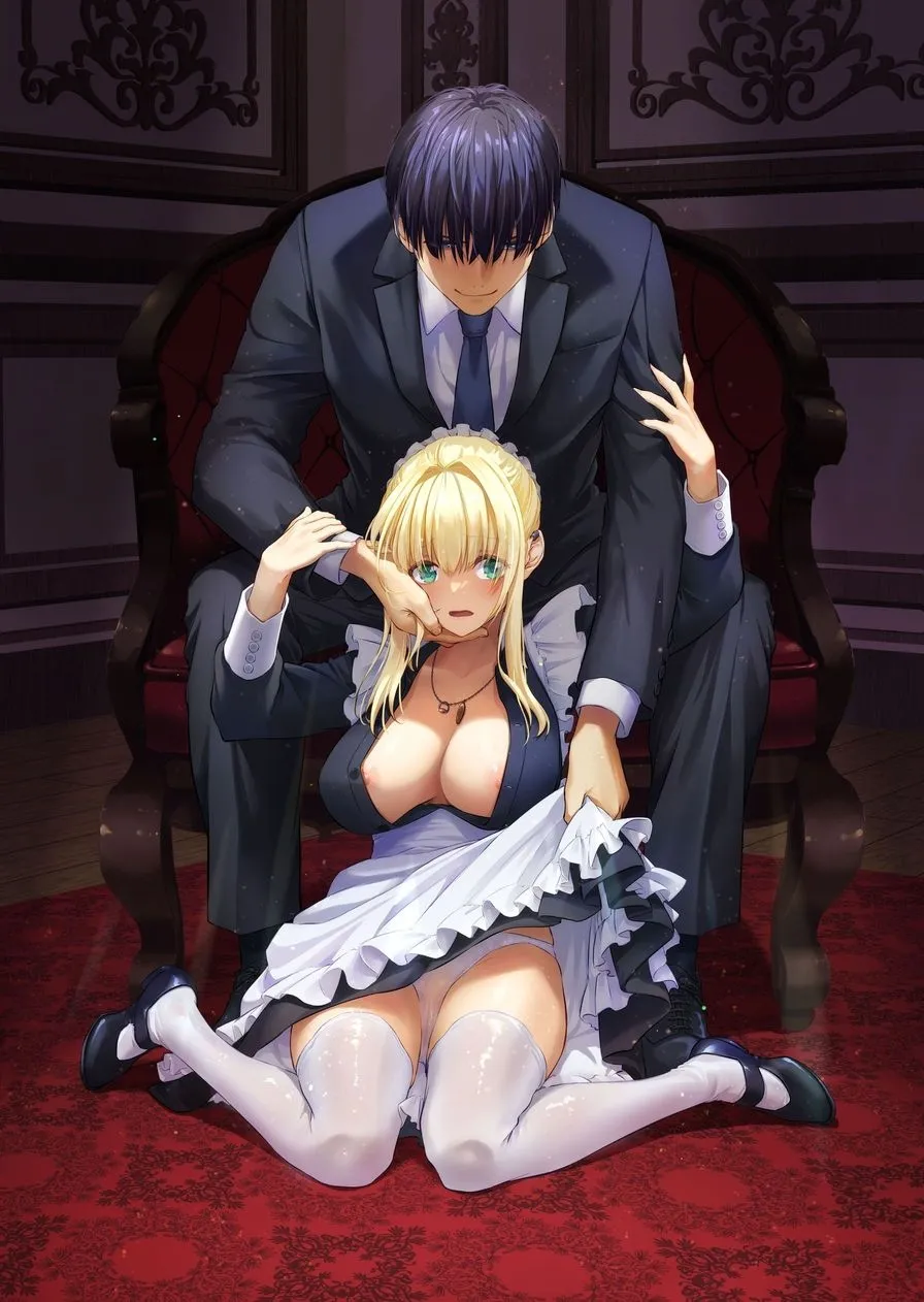 Tekikoku Kizoku no Shuchaku Dekiai - The Obsessive Infatuation of a Hostile Nobility page 117 original parody - maid story arc hentai manga - read online free