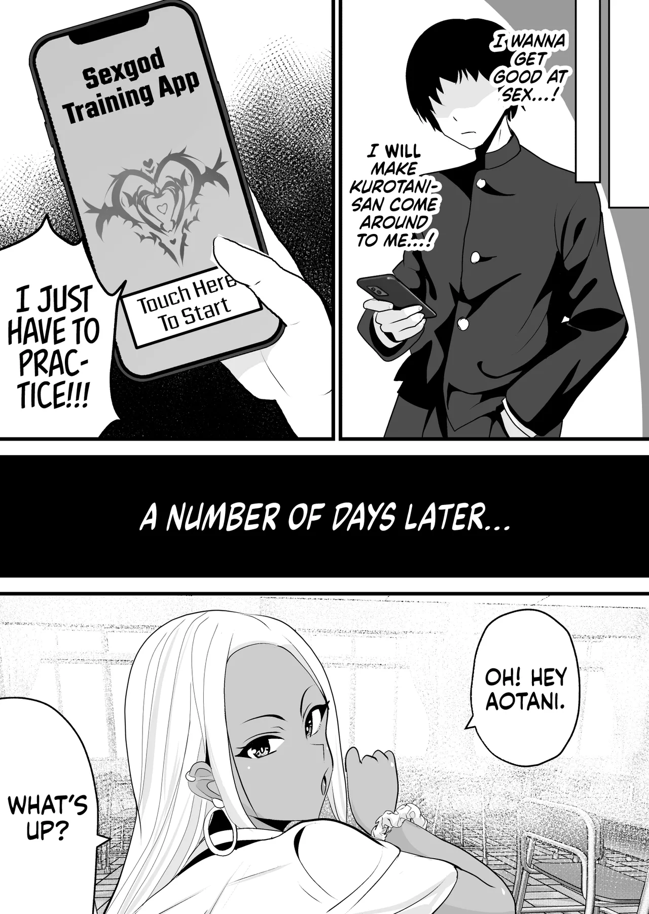 [Niizuma Gaikokkaku] Otaku ni Yasashii Kuro Gal ga Rare Card to Koukan de Sex Sasetekureru ー Nerd-Friendly Choco-Gyaru Will Trade Sex For Rare Cards [English] [head empty] [Digital] page 24 original parody - sole female sole male hentai manga - read online free