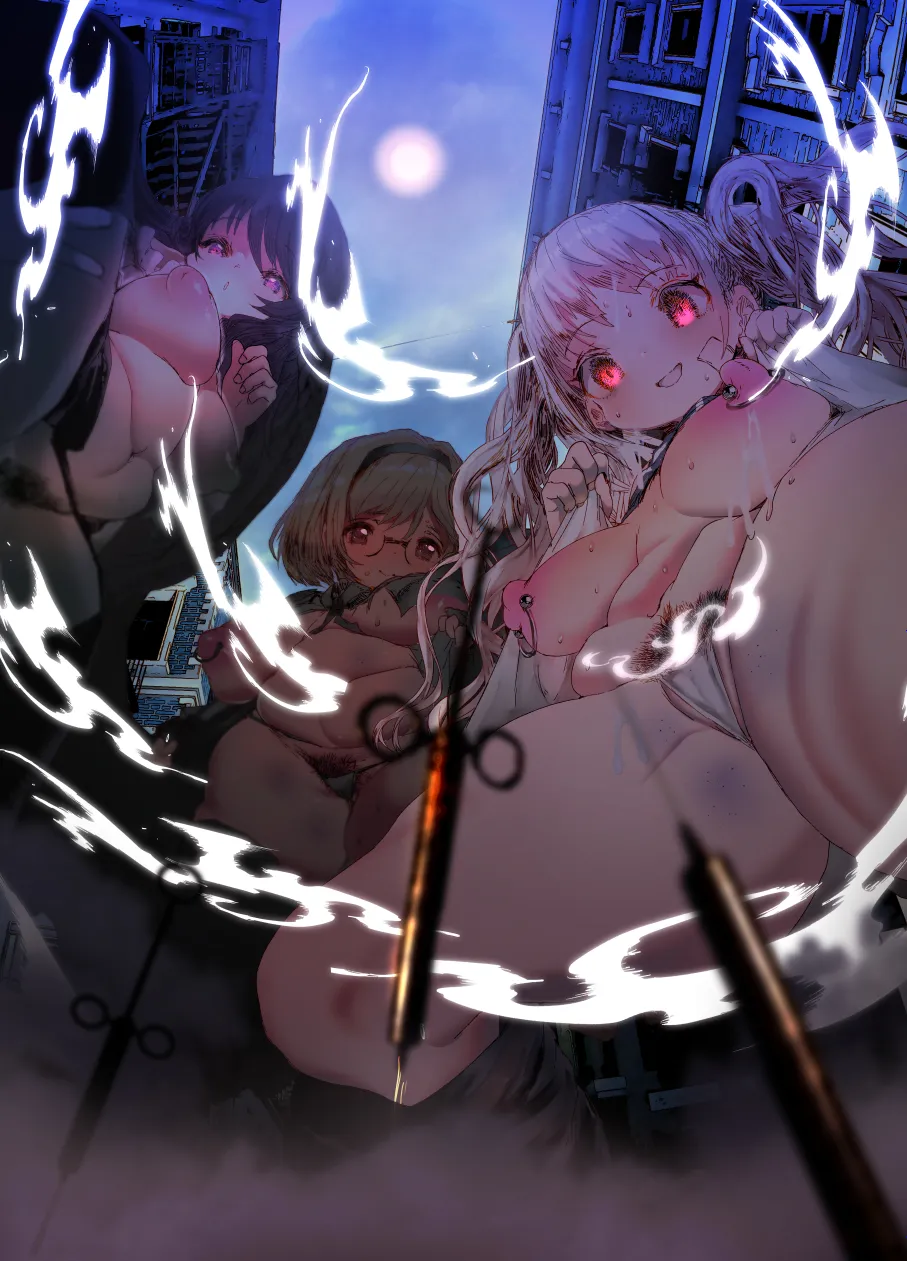 Sennyuu Mayaku Sousakan Monika & Djeeta page 20 featuring monika granblue fantasy parody - extraneous ads hentai manga - read online free