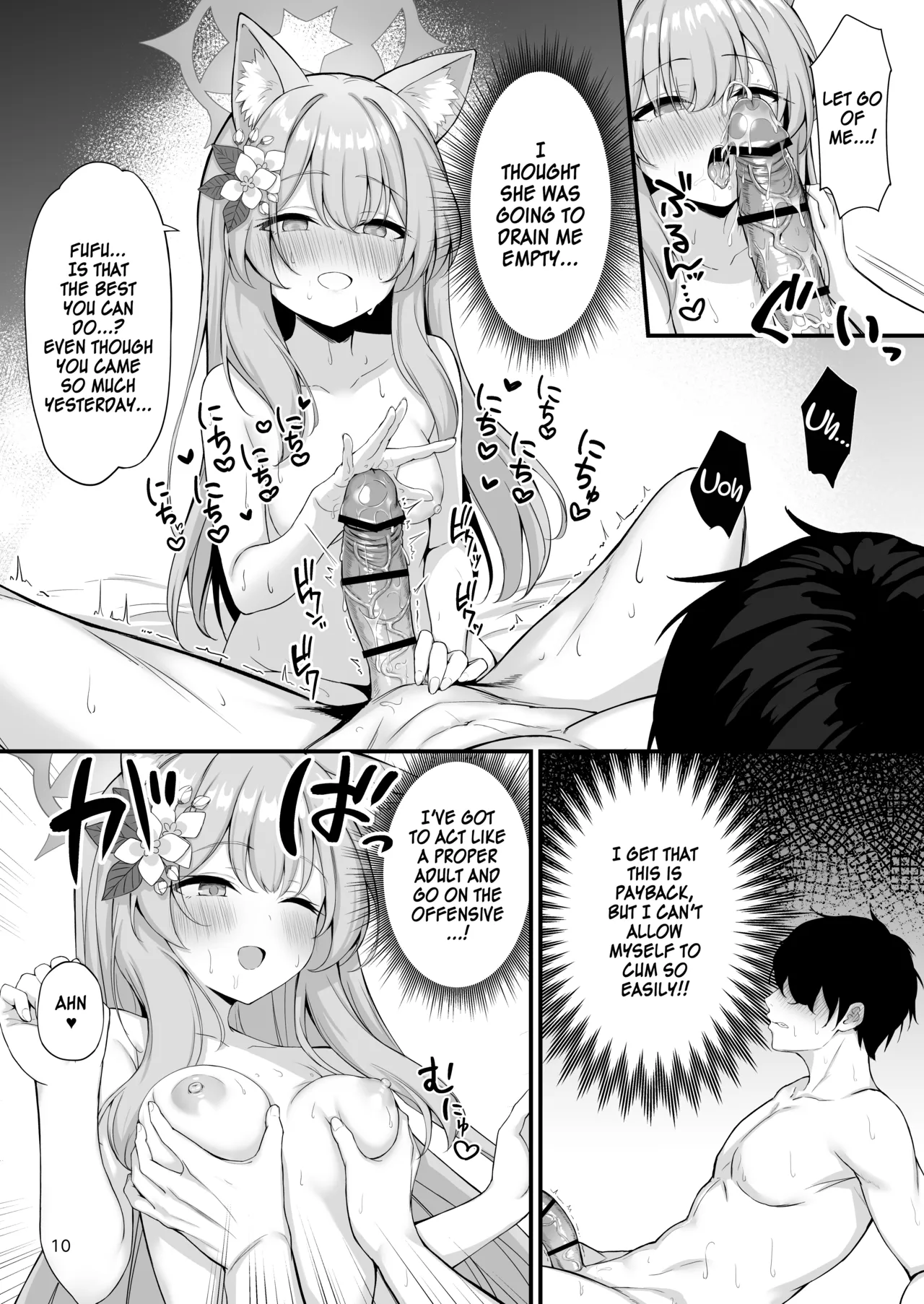 Asa Chun Mari!? | Mari Morning Delight!? page 11 featuring mari iochi blue archive parody - leg lock nakadashi hentai manga - read online free
