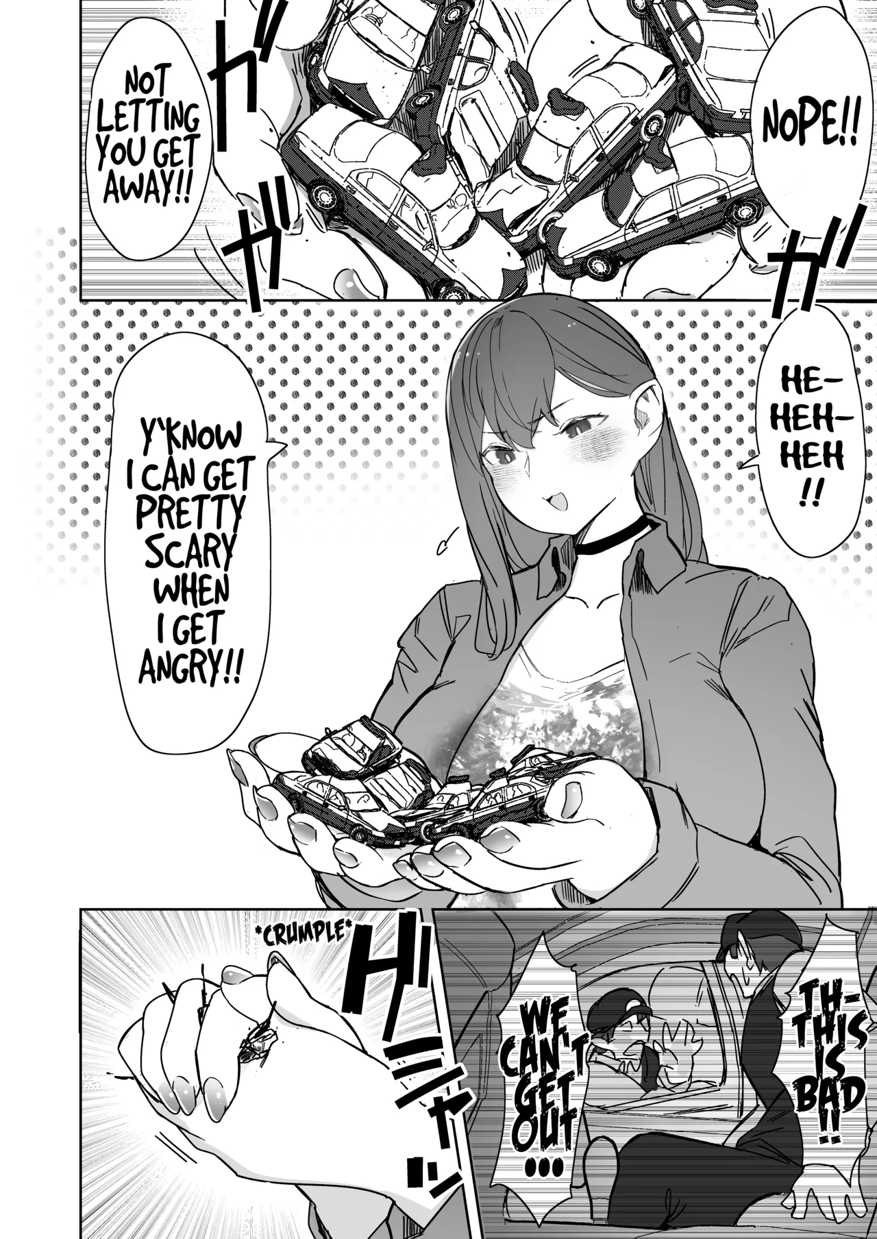 Size Fetish ni Rikai Aru Kanojo-tachi | The Girls Who Are Very Understanding of Size Fetishes page 18 original parody - big breasts exhibitionism hentai manga - read online free