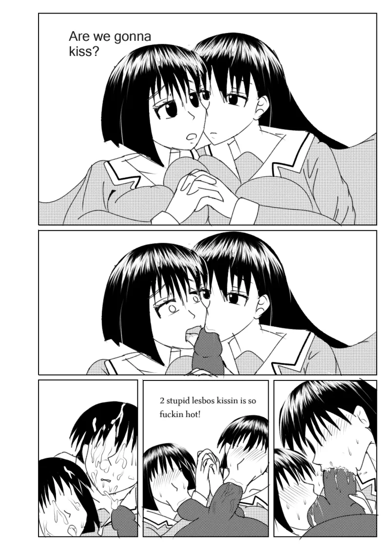 Azumanga Ngentot P Diddy Special page 203 featuring osaka azumanga daioh parody - big penis bikini hentai manga - read online free