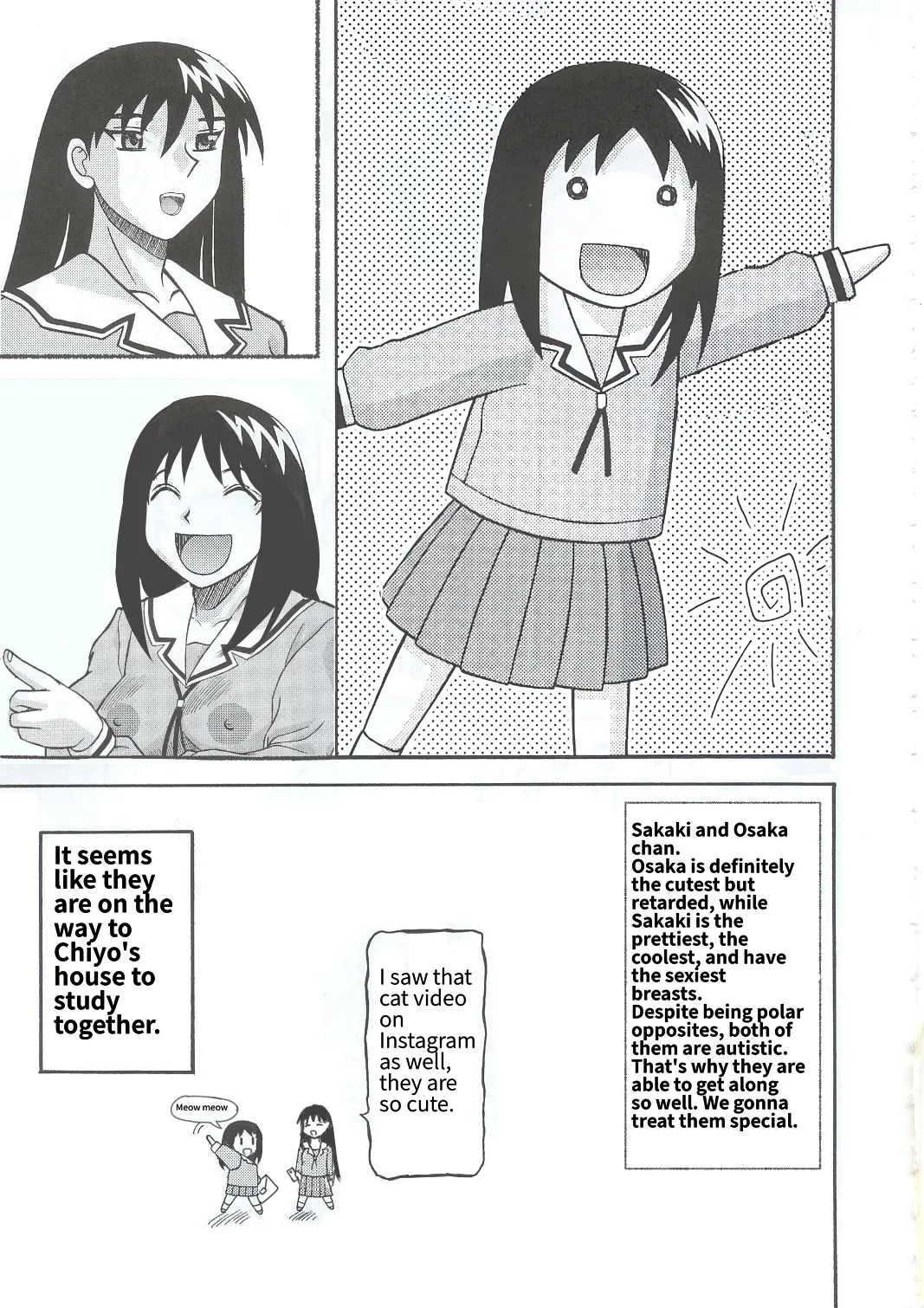 Azumanga Ngentot P Diddy Special page 81 featuring osaka azumanga daioh parody - big penis bikini hentai manga - read online free