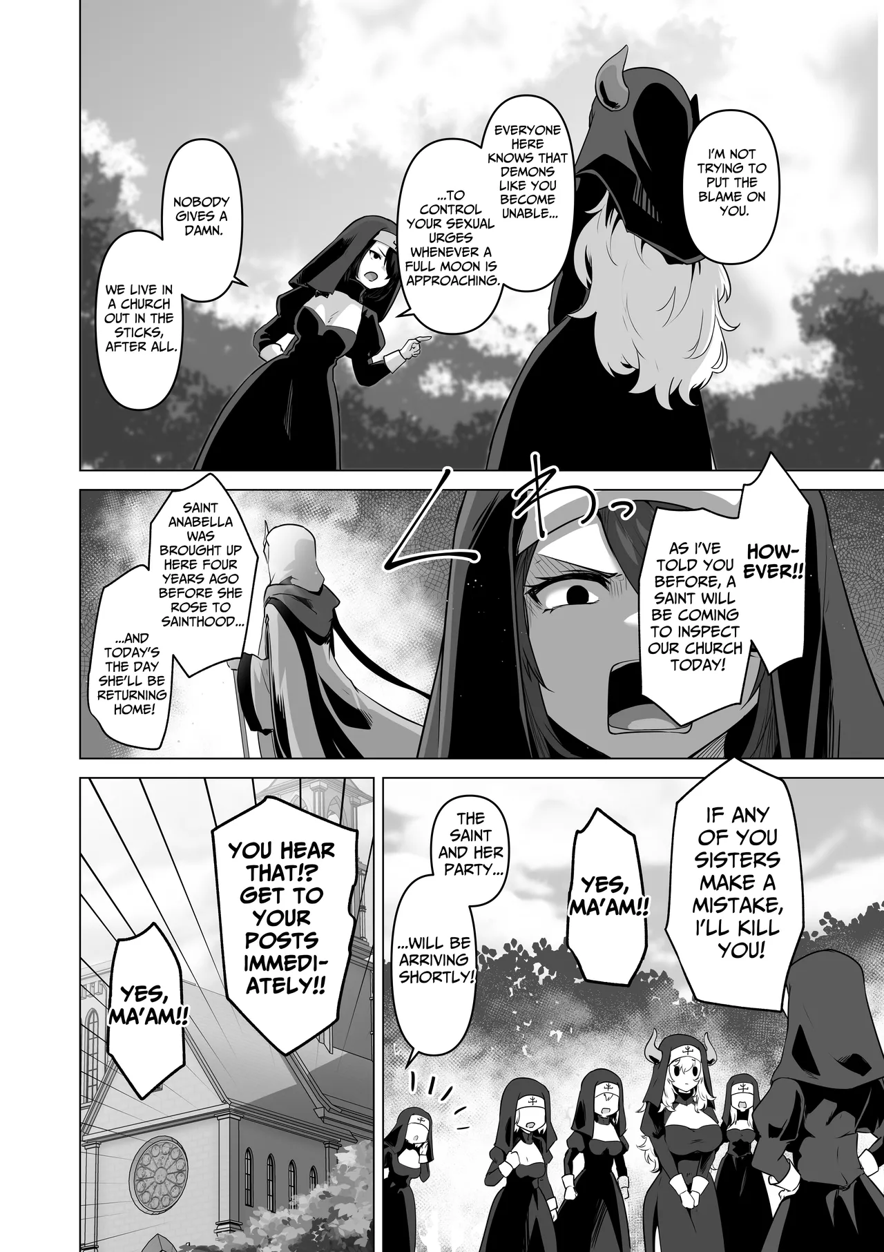 Sono Karada de Sister wa Muri desho | No Way She's A Nun With THAT Bod - Page 6