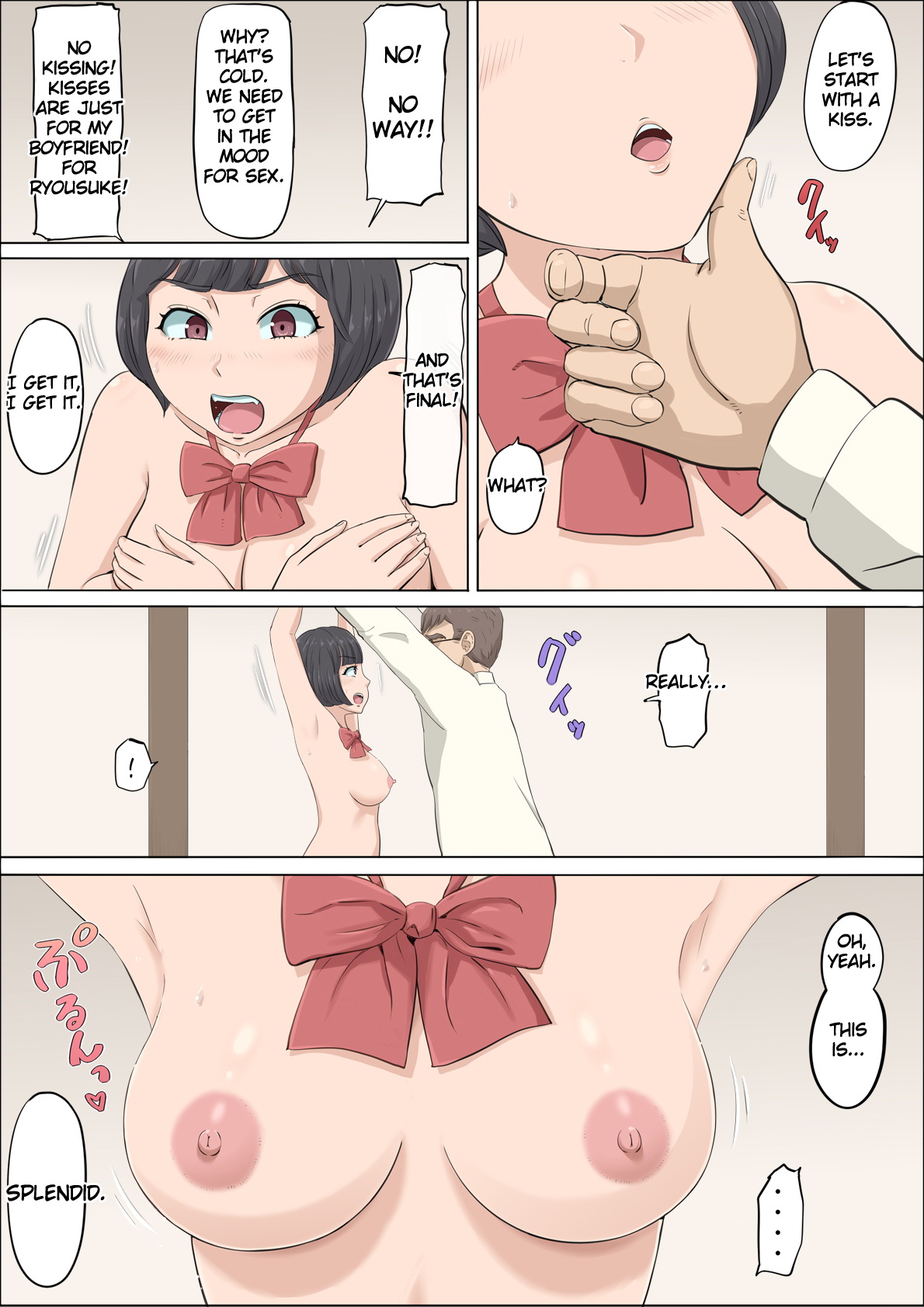 [Cotton House] Mahiru to Numata ~Wana ni Hamerareta Kanojo~ | Mahiru and Numata ~The Girl Who Fell into a Trap~ [English] page 42 original parody - kissing cunnilingus hentai manga - read online free