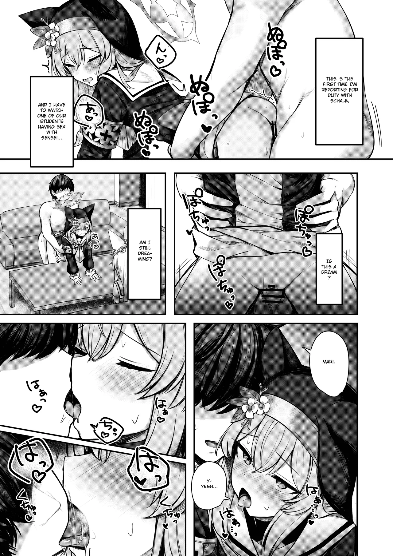 Tokubetsu Sensei Shien Gakari. | Special Sensei Assistance Duty page 13 featuring shiroko sunaookami blue archive parody - nun nakadashi hentai manga - read online free