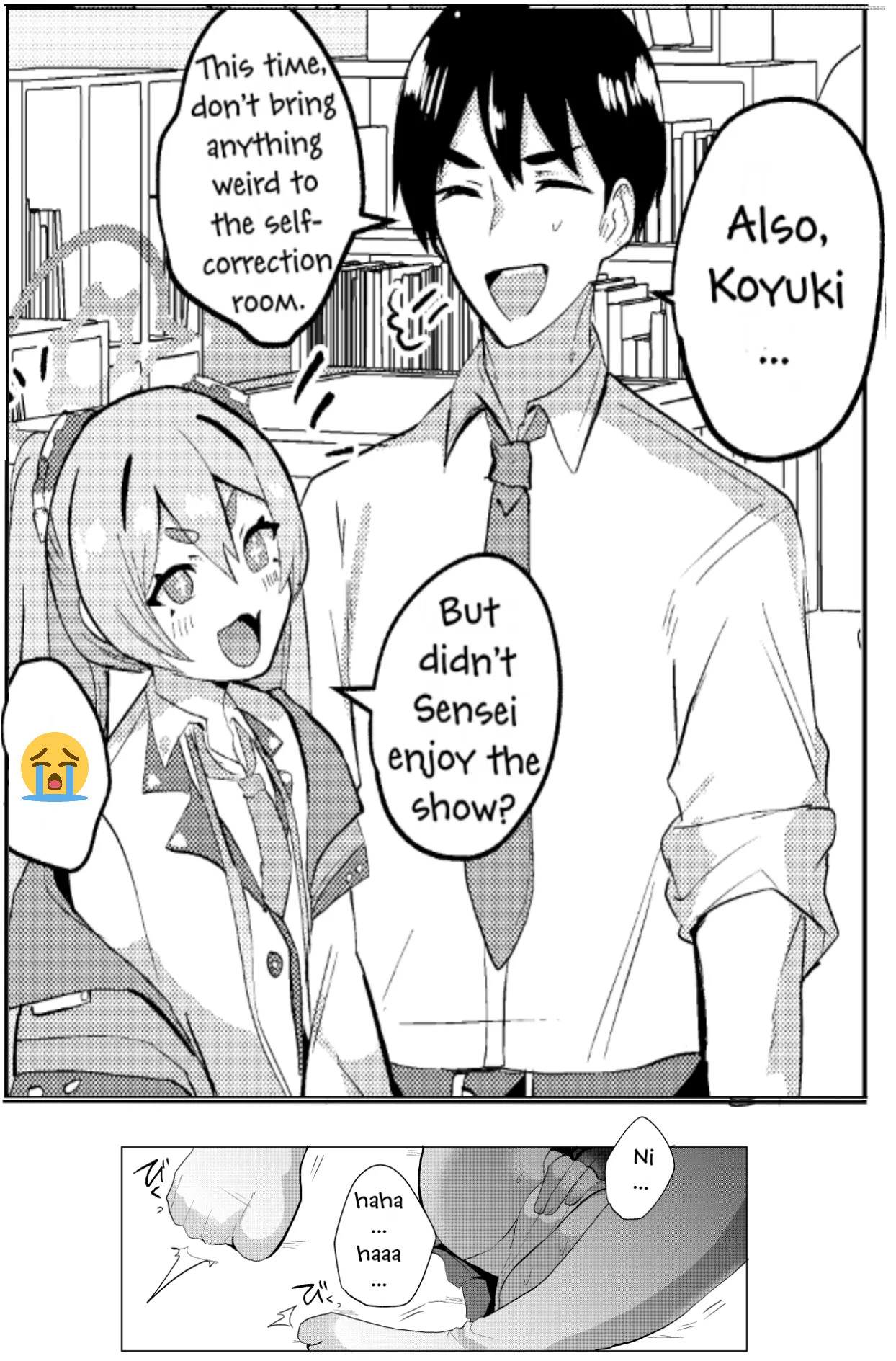 [Ikkyuu Nyuukon (Yashiro Osa) Hansei Heya de Kyou mo Hitori (Blue Archive) [English] [Safadachos Translations] [Digital] page 15 featuring sensei blue archive parody - masturbation stockings hentai manga - read online free