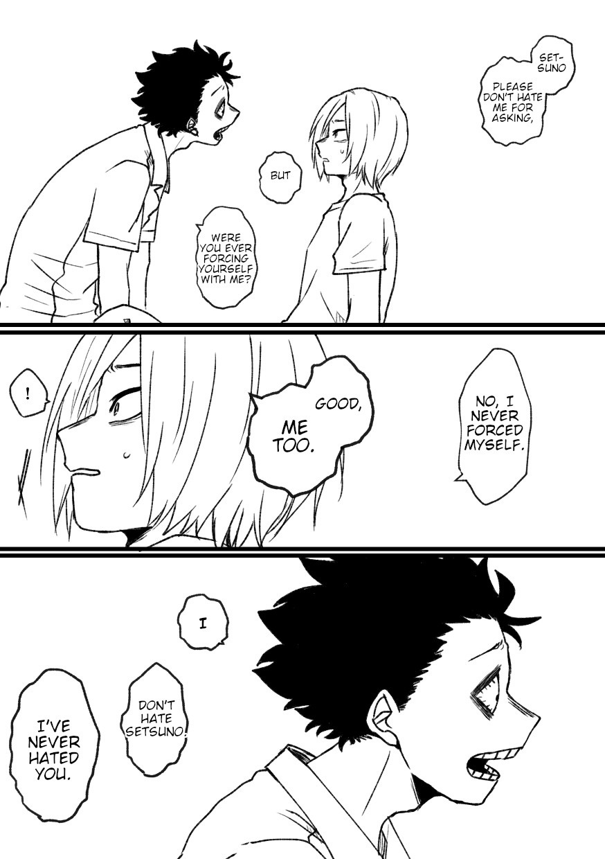 In Our Own Relationship page 124 my hero academia parody - rough translation kissing hentai manga - read online free