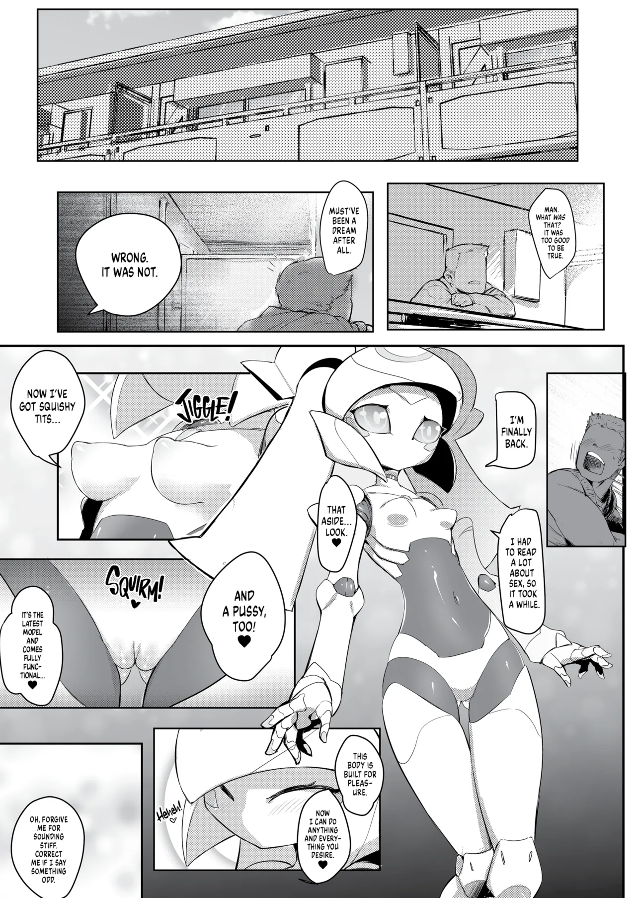 - Please Knock Me Up page 10 original parody - nakadashi robot hentai manga - read online free