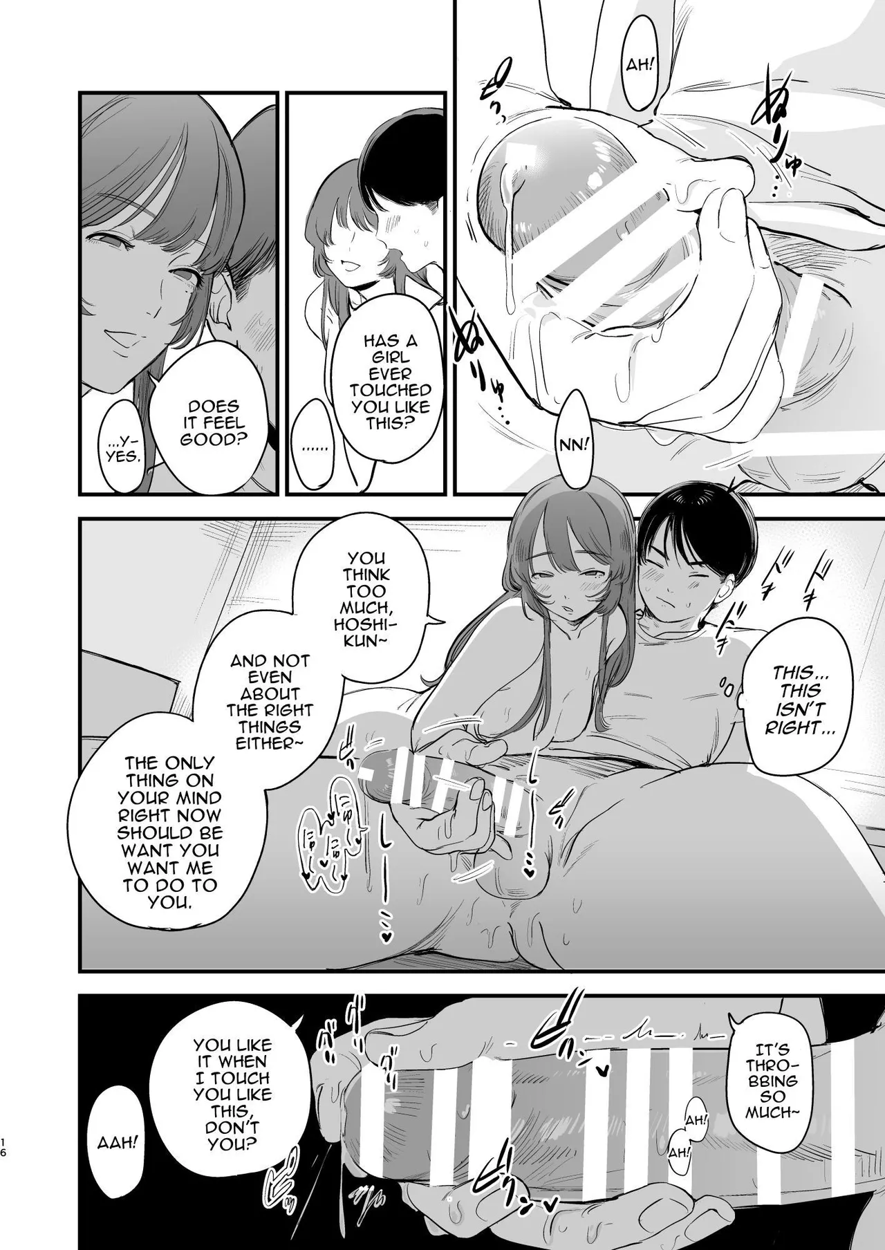 Hatsukoi wa Nigai Seishun no Aji | The Bitter Taste Of Lost Love page 17 original parody - handjob big breasts hentai manga - read online free