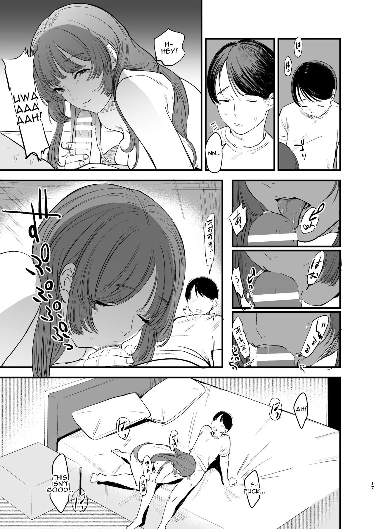 Hatsukoi wa Nigai Seishun no Aji | The Bitter Taste Of Lost Love page 18 original parody - handjob big breasts hentai manga - read online free