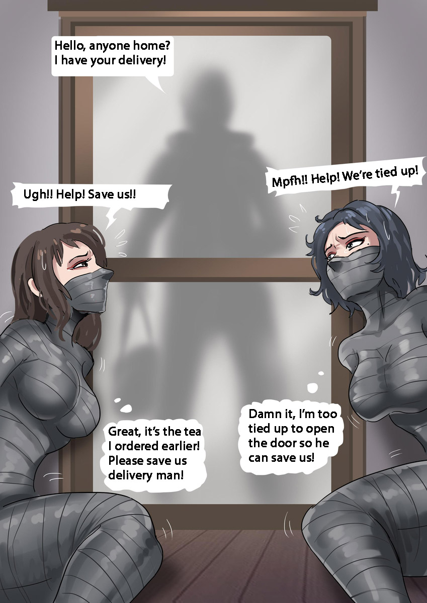 The Robber page 14 original parody - no penetration bondage hentai manga - read online free