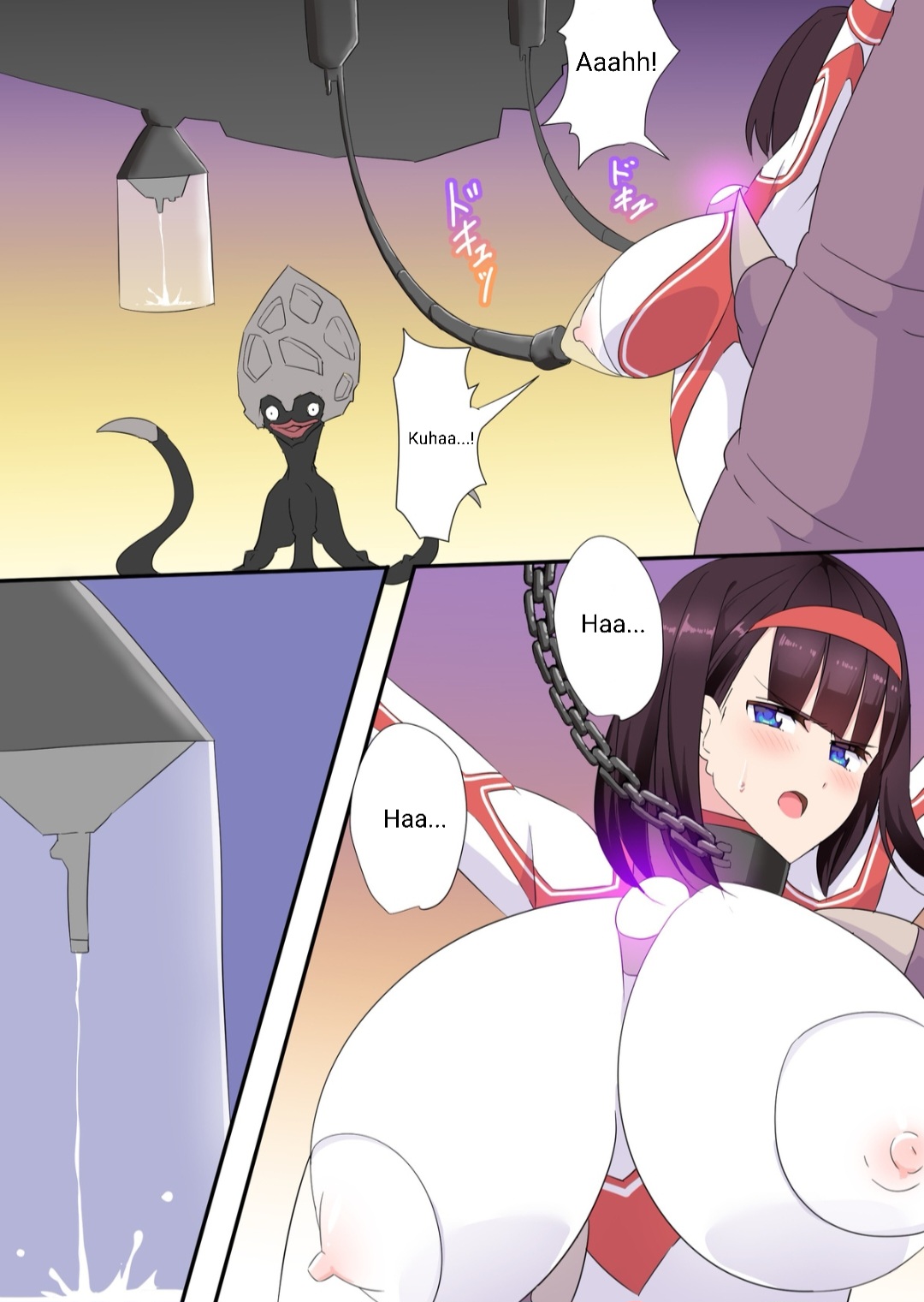 Ultra Airi's breasts are tortured with feather needles part 27-31 page 10 original parody - full color rough translation hentai manga - read online free