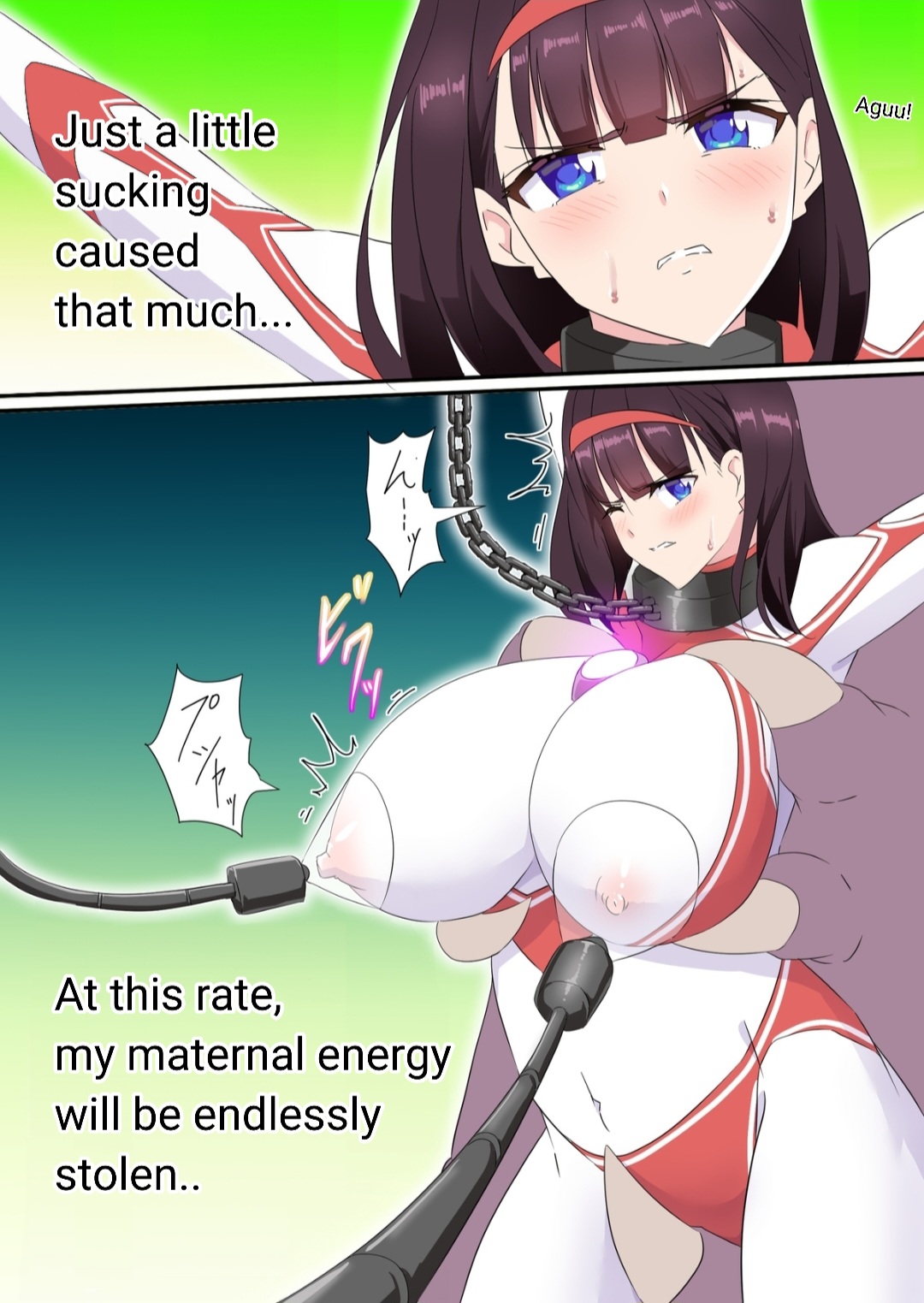 Ultra Airi's breasts are tortured with feather needles part 27-31 page 11 original parody - full color rough translation hentai manga - read online free