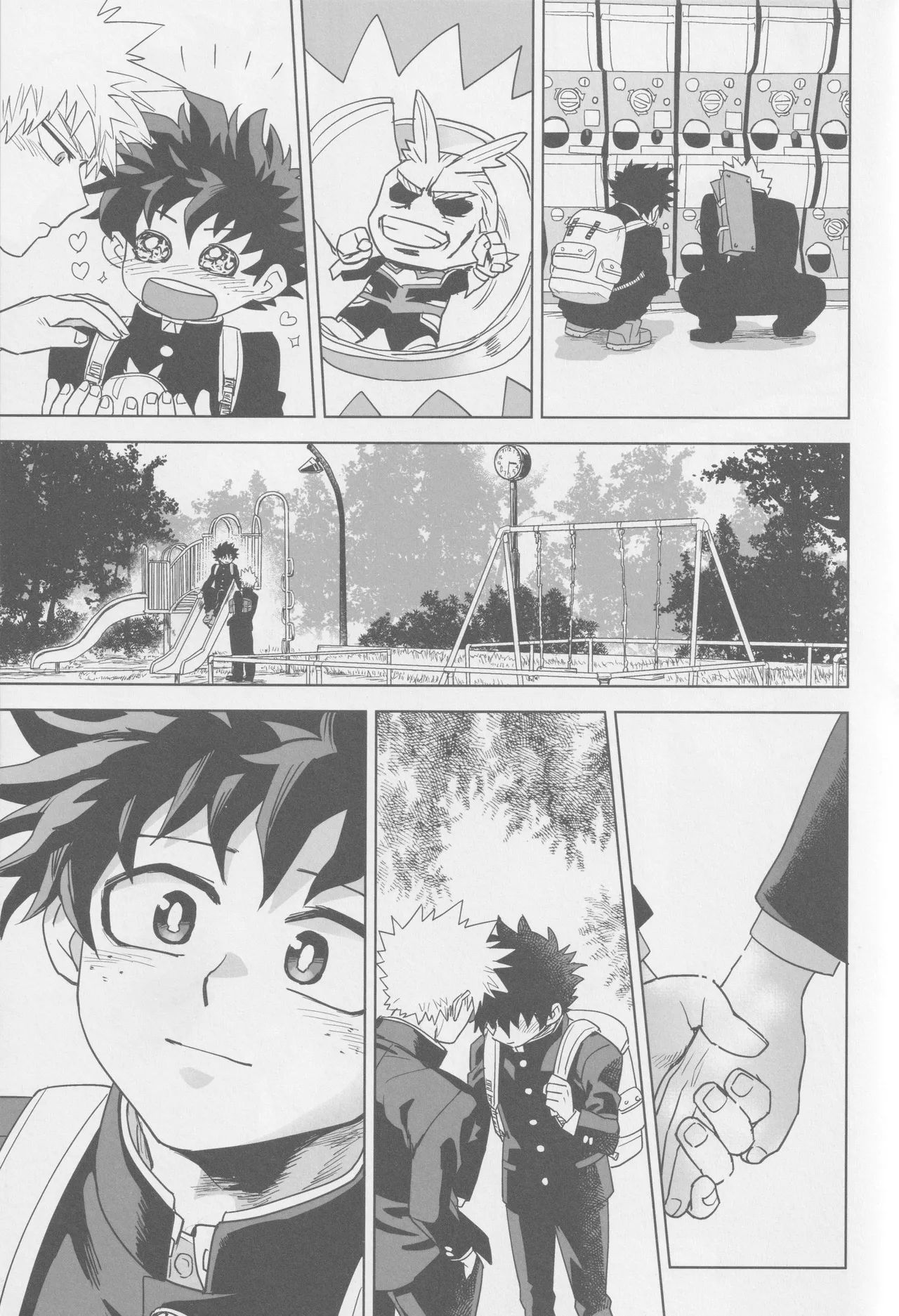 Kowai yume wa mou minai page 15 featuring katsuki bakugou my hero academia parody - anal yaoi hentai manga - read online free