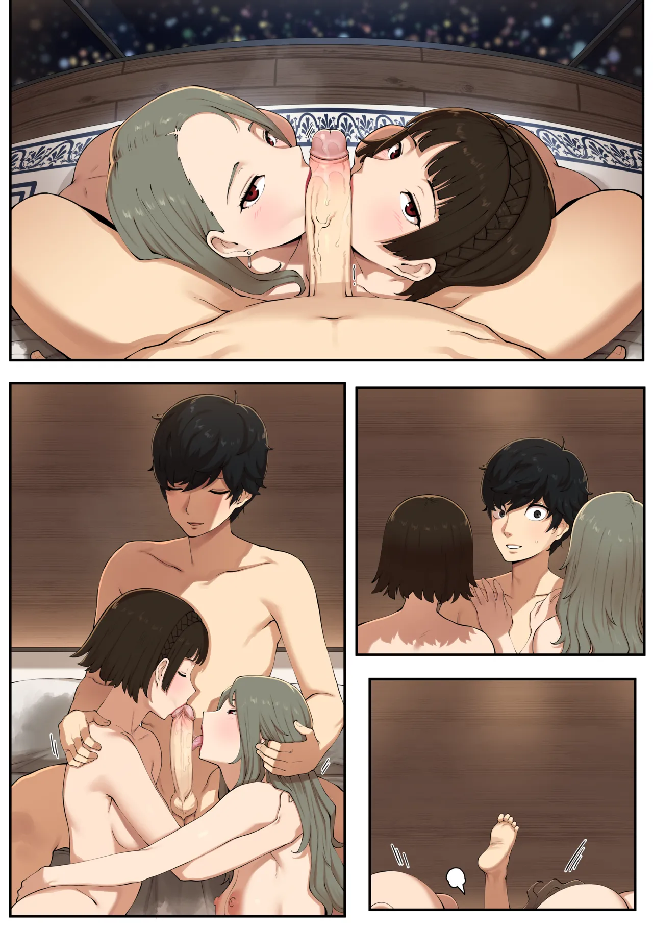 [ABBB] Valentine [English] + [Textless] page 51 featuring sae niijima persona 5 parody - sole male nakadashi hentai manga - read online free