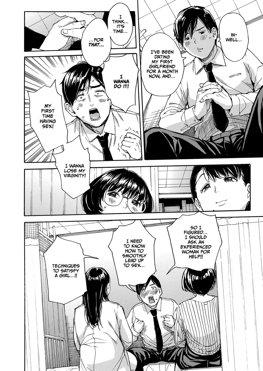 Seiyoku to Moteamashita Sensei no Sei to Jidou page 10 - sole male full censorship hentai manga - read online free