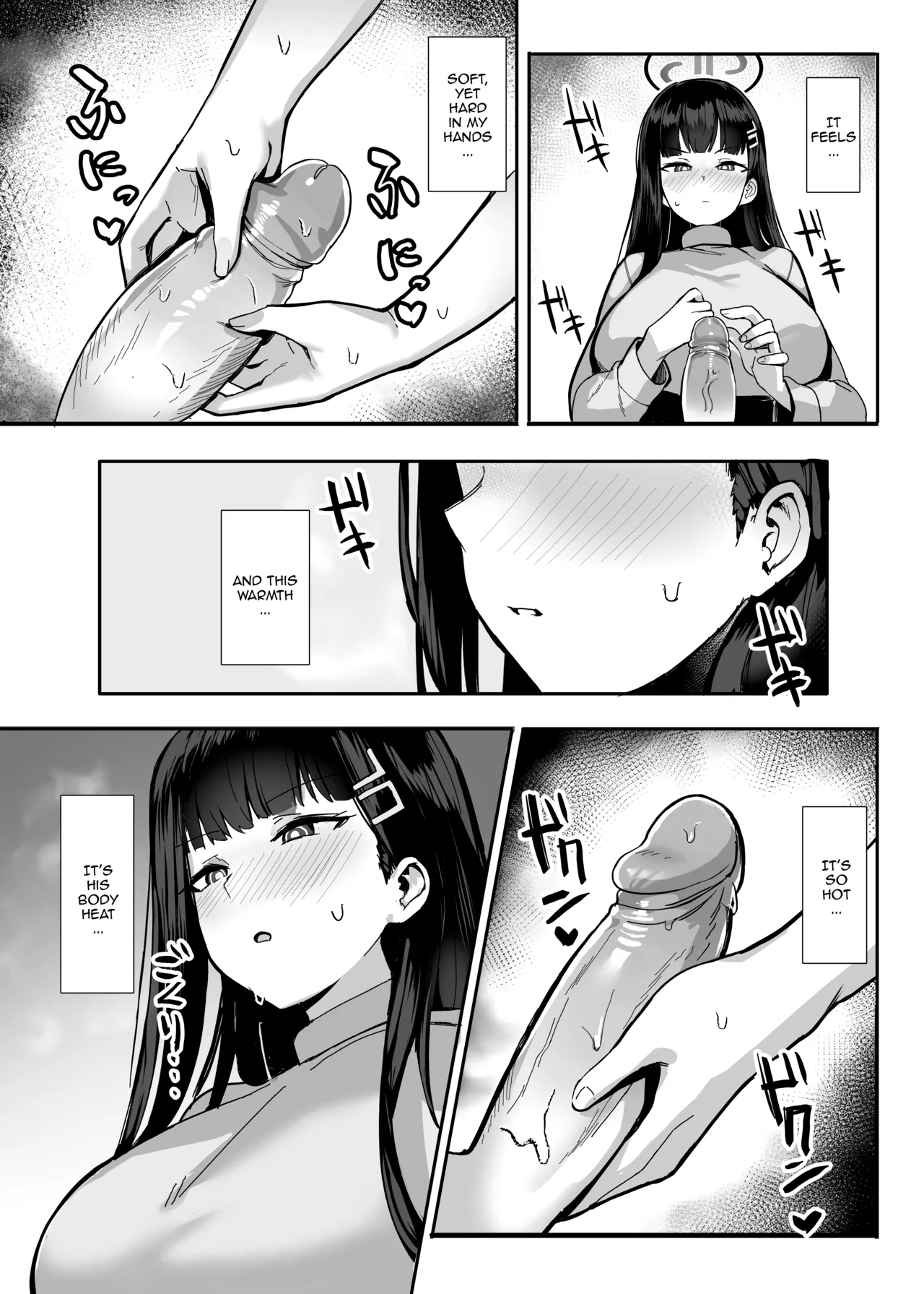 Rio no Gouri wa Ikioi de Ose | Push Rio's Rationale With Your Enthusiam page 13 featuring sensei blue archive parody - big breasts uncensored hentai manga - read online free