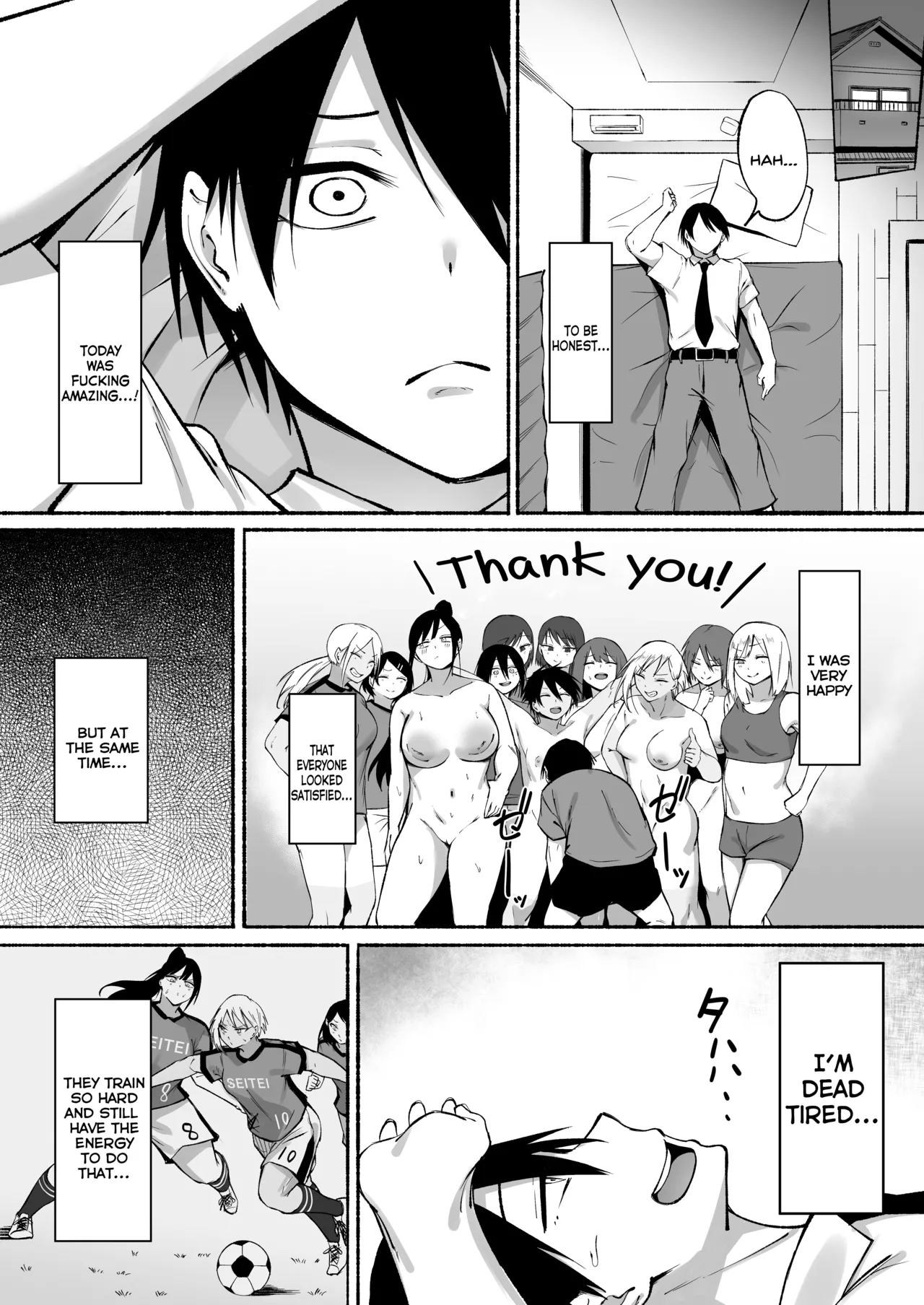 Seitei Gakuen Soccer-bu no Nichijou Zenpen page 73 original parody - sole male nakadashi hentai manga - read online free