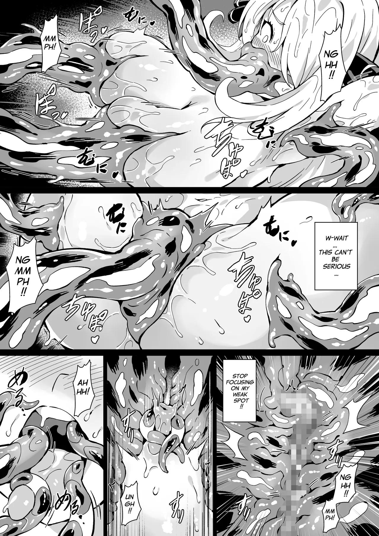 Poke Hell Monsters Ep.5 page 22 featuring cynthia pokemon parody - slime milking hentai manga - read online free