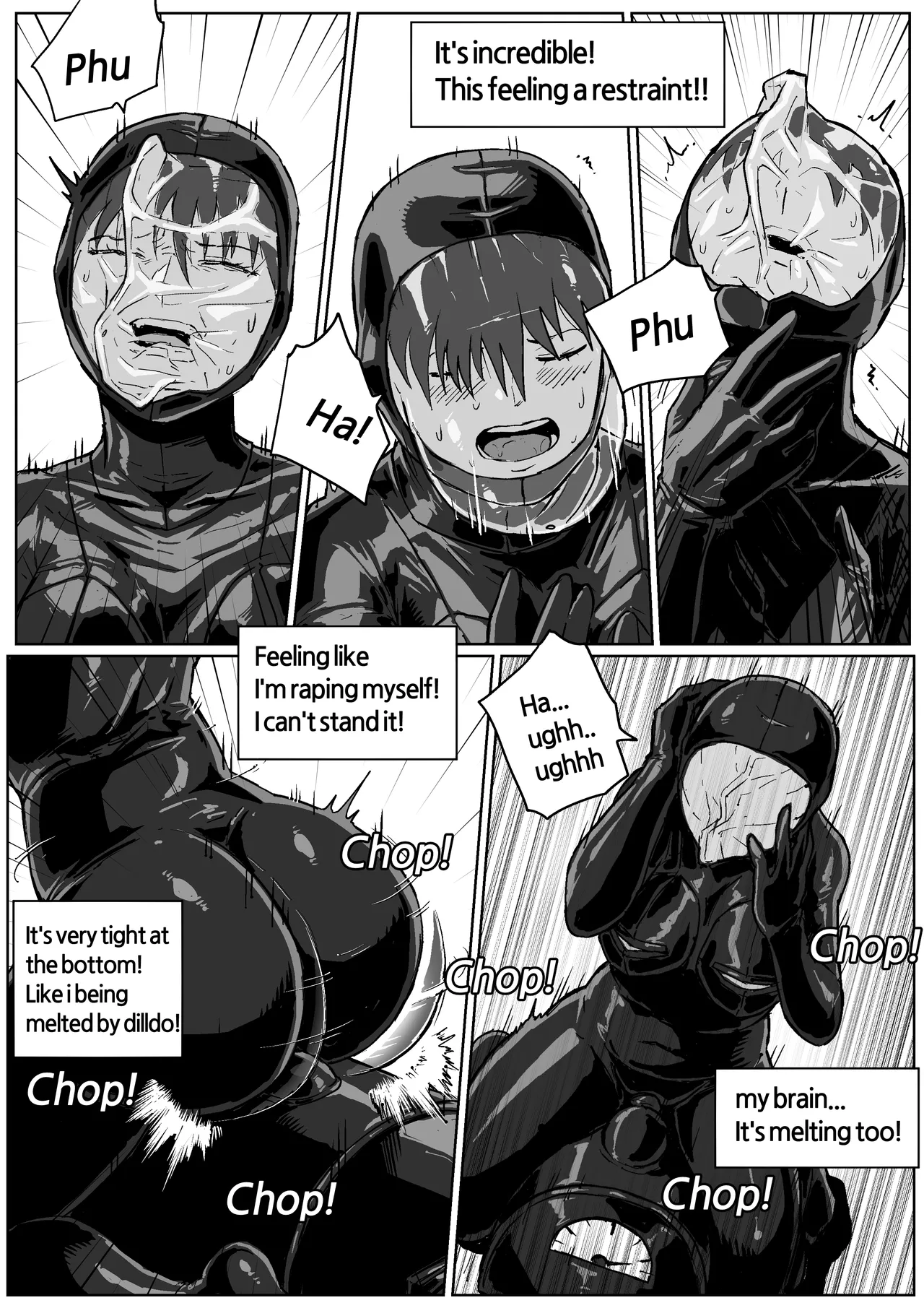mobhunter - breath control masturbation page 11 original parody - sole female tomboy hentai manga - read online free