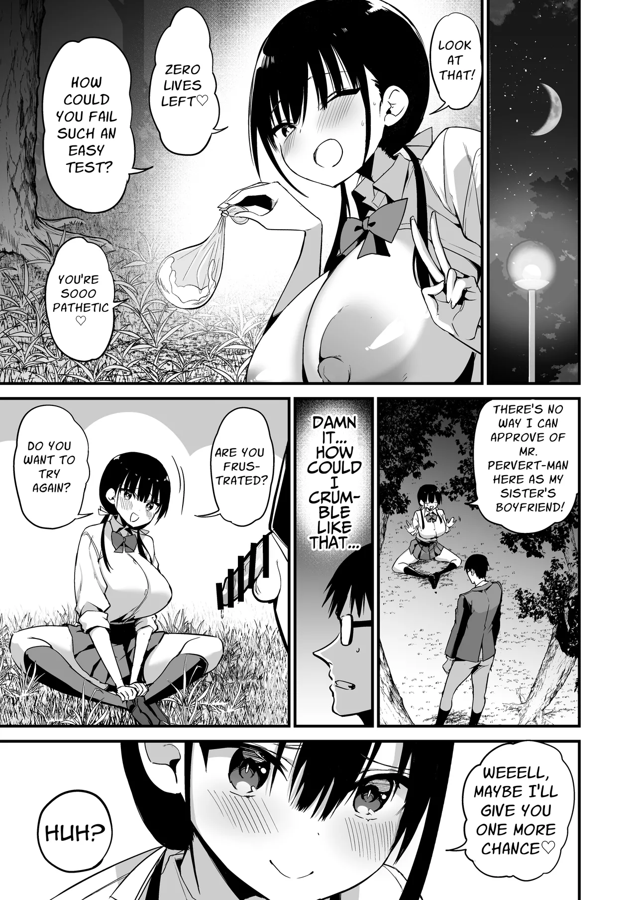 Kanojo no Imouto ga Kyonyuu MiniSkir JK de Koakuma-kei 5 | My Girlfriend's Sister is a Busty Deviless in a Miniskirt 5 page 56 original parody - big breasts big nipples hentai manga - read online free
