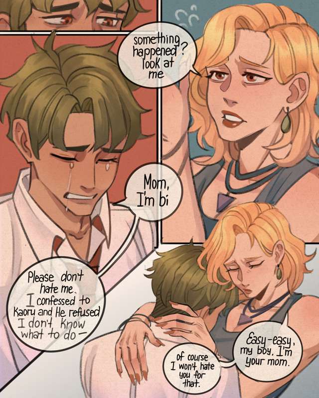 Our Happily Ever After #matchablossom page 16 featuring kaoru sakurayashiki sk8 the infinity parody - kissing schoolboy uniform hentai manga - read online free