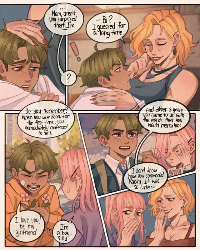 Our Happily Ever After #matchablossom page 17 featuring kaoru sakurayashiki sk8 the infinity parody - kissing schoolboy uniform hentai manga - read online free