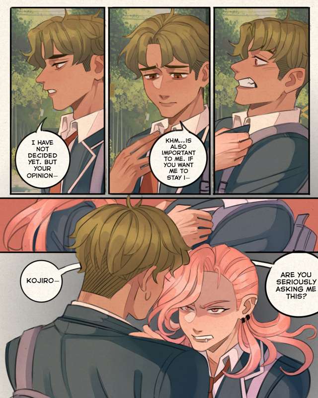 Our Happily Ever After #matchablossom page 27 featuring kojiro nanjo sk8 the infinity parody - kissing muscle hentai manga - read online free