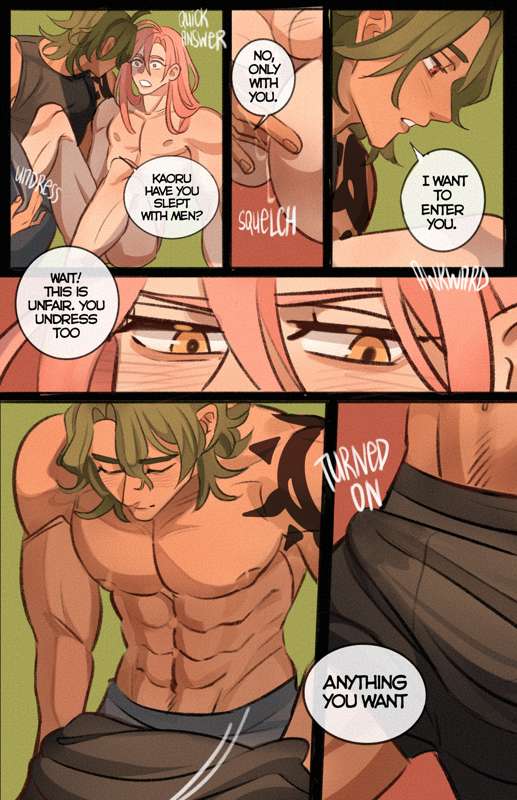 Our Happily Ever After #matchablossom page 73 featuring kojiro nanjo sk8 the infinity parody - kissing muscle hentai manga - read online free