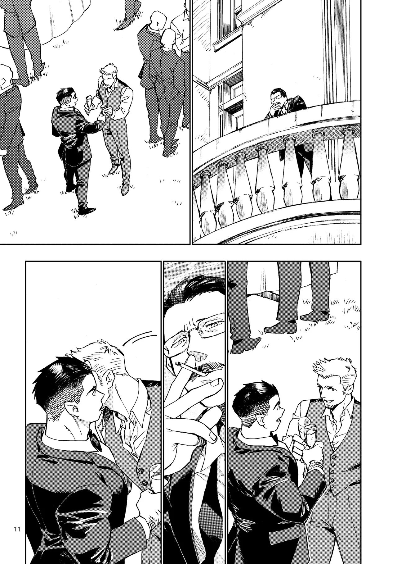 GALEO9 page 12 original parody - multi-work series muscle hentai manga - read online free