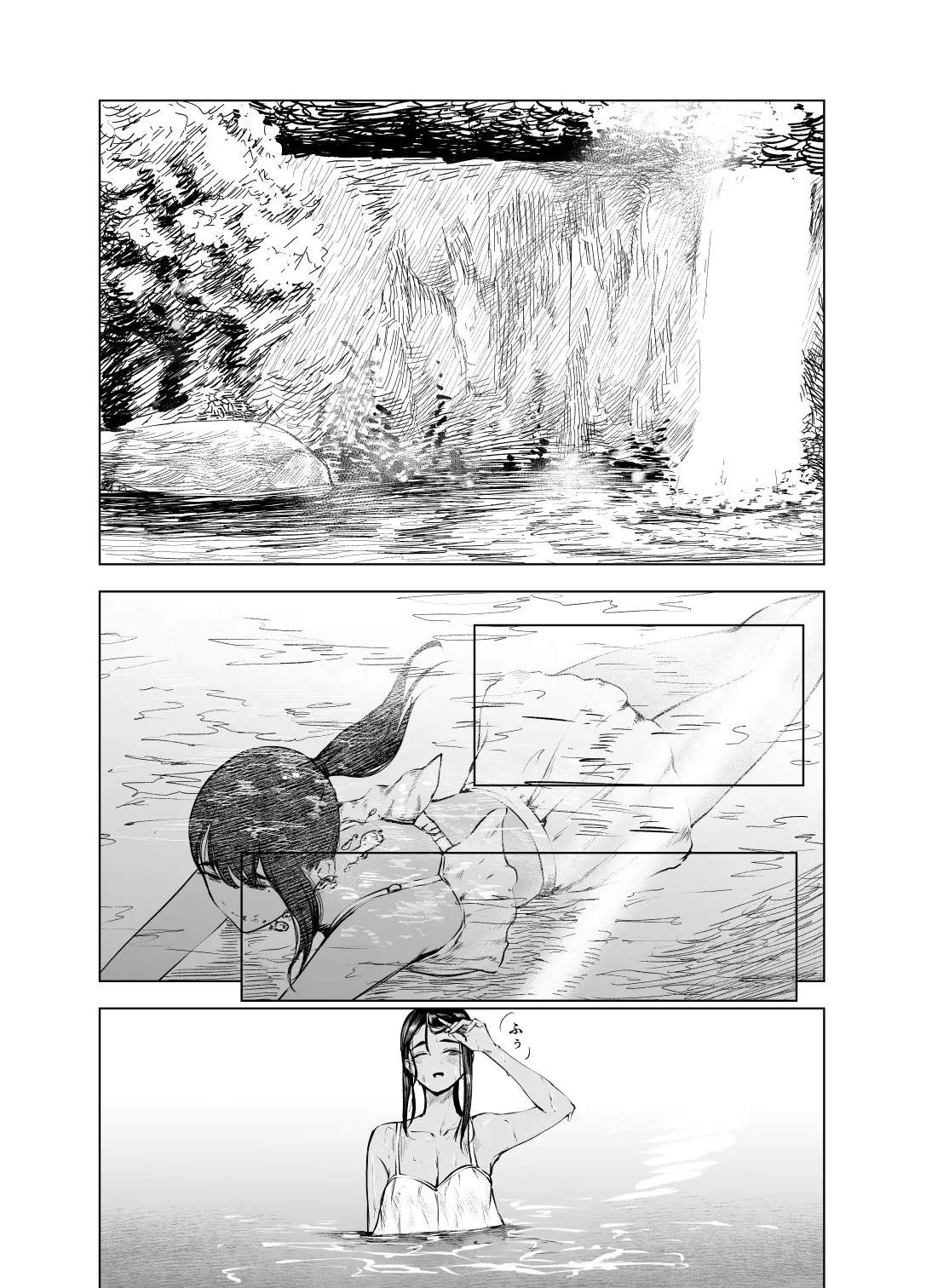 Natsu no Somarikata 7 page 11 original parody - swimsuit masturbation hentai manga - read online free