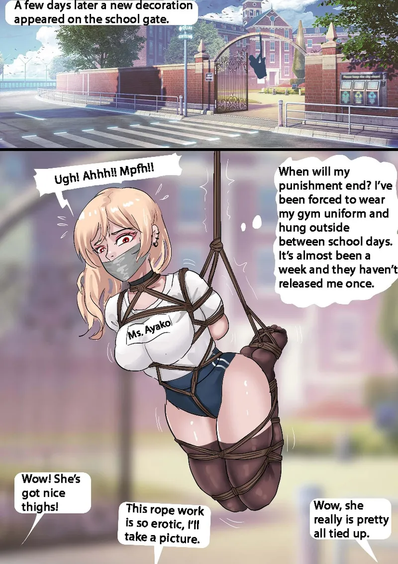 School Bully page 12 original parody - pantyhose stockings hentai manga - read online free