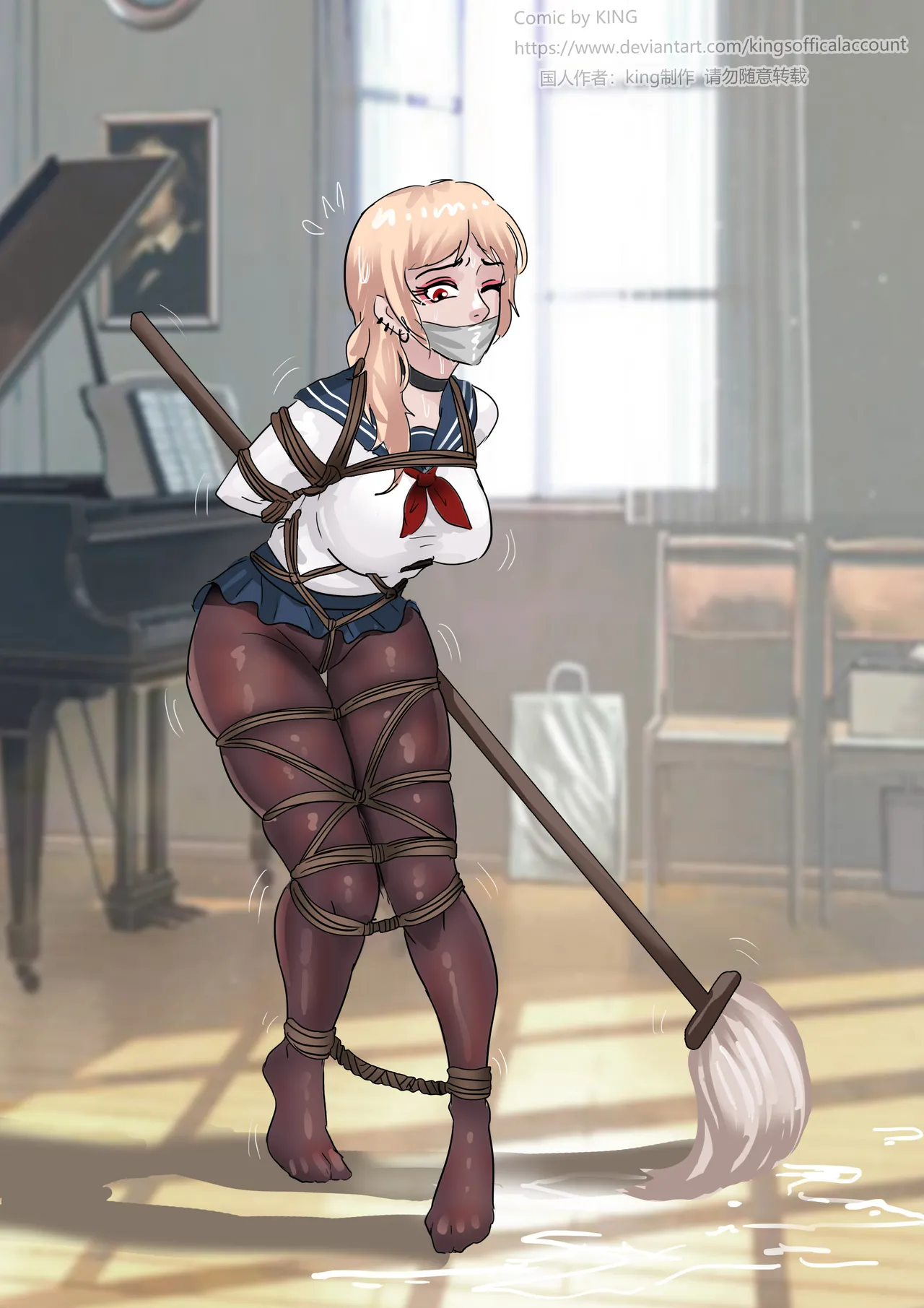 School Bully page 21 original parody - gag schoolgirl uniform hentai manga - read online free