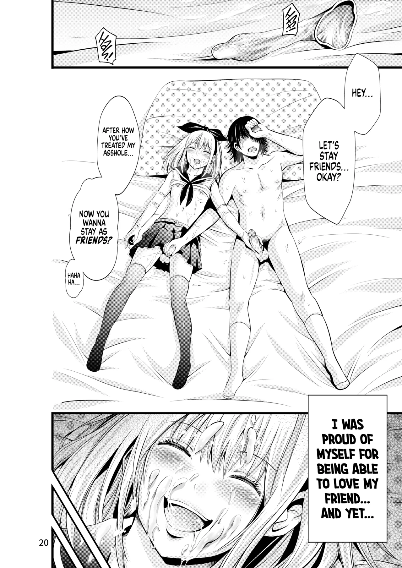 ChinColle Otoko Tomodachi o Kanojo ni Shita Ken | Here's How I Turned My Bro Into My Girlfriend page 20 featuring shimakaze kantai collection parody - gloves uncensored hentai manga - read online free