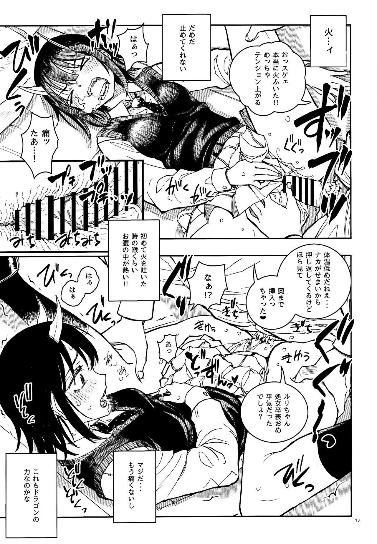 Dragon Shoujo wa Dragon Slayer ni Nante Makenai! - Page 12