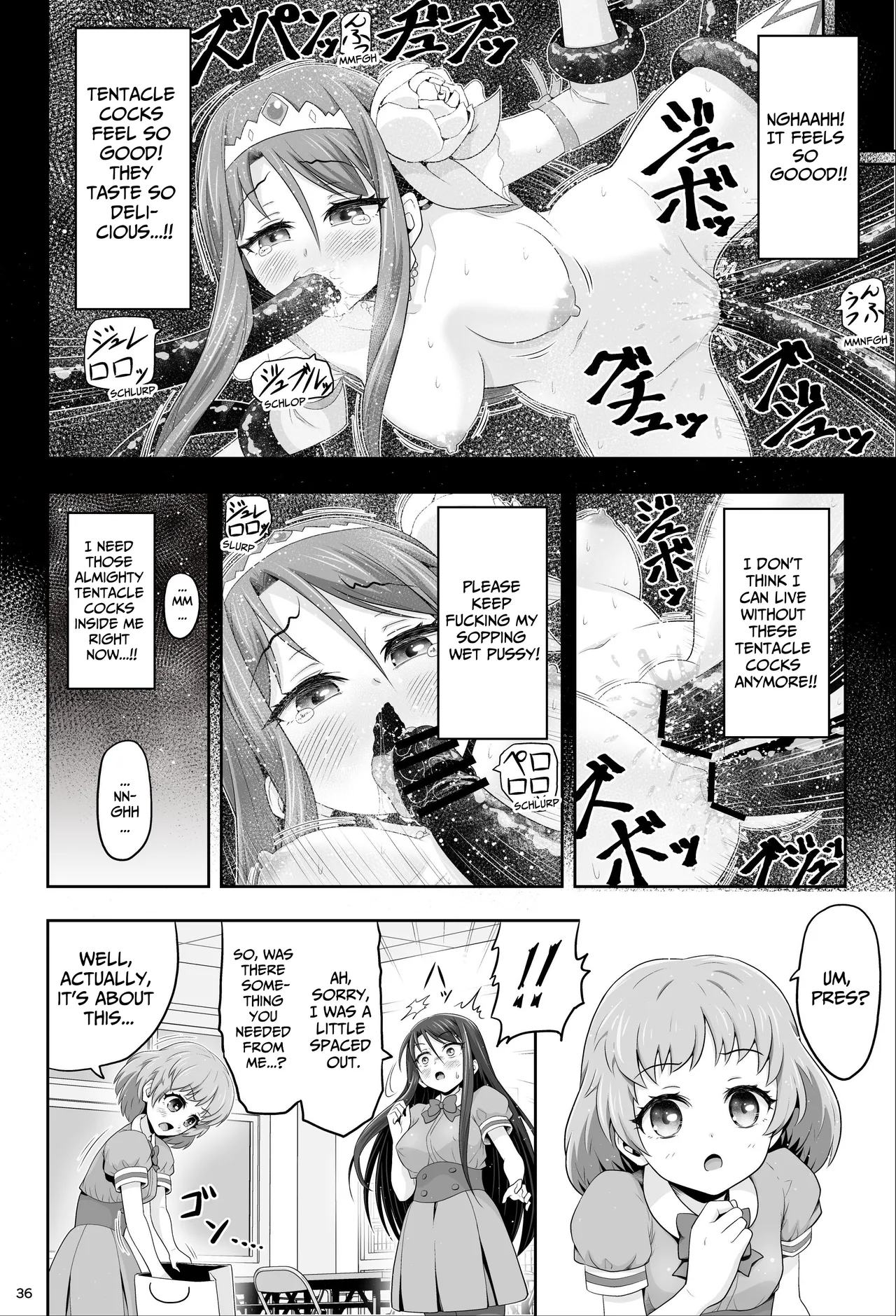 Magical Girls Shine Hearts - Episode 1 Erina Saijo page 37 original parody - corruption magical girl hentai manga - read online free