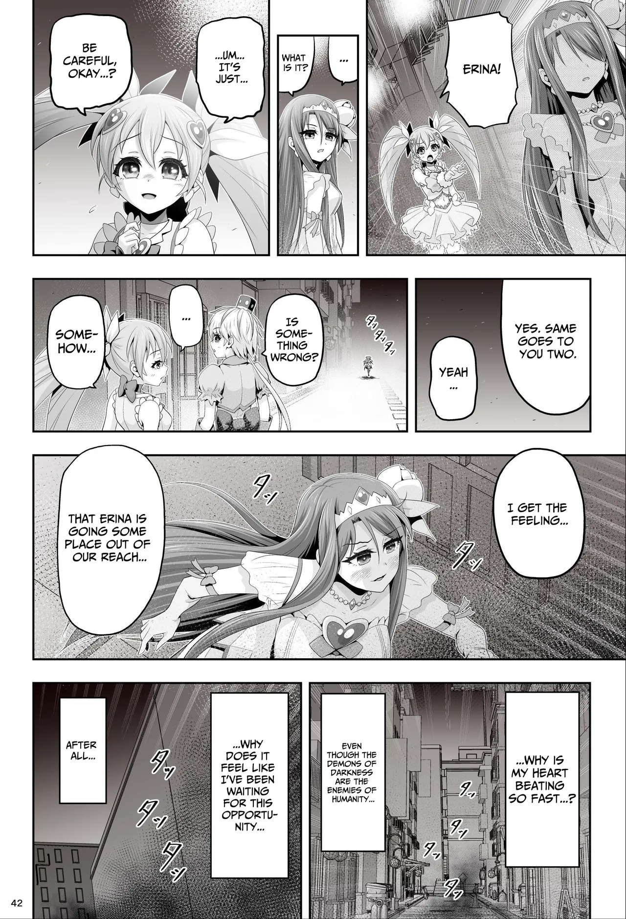 Magical Girls Shine Hearts - Episode 1 Erina Saijo page 43 original parody - corruption magical girl hentai manga - read online free