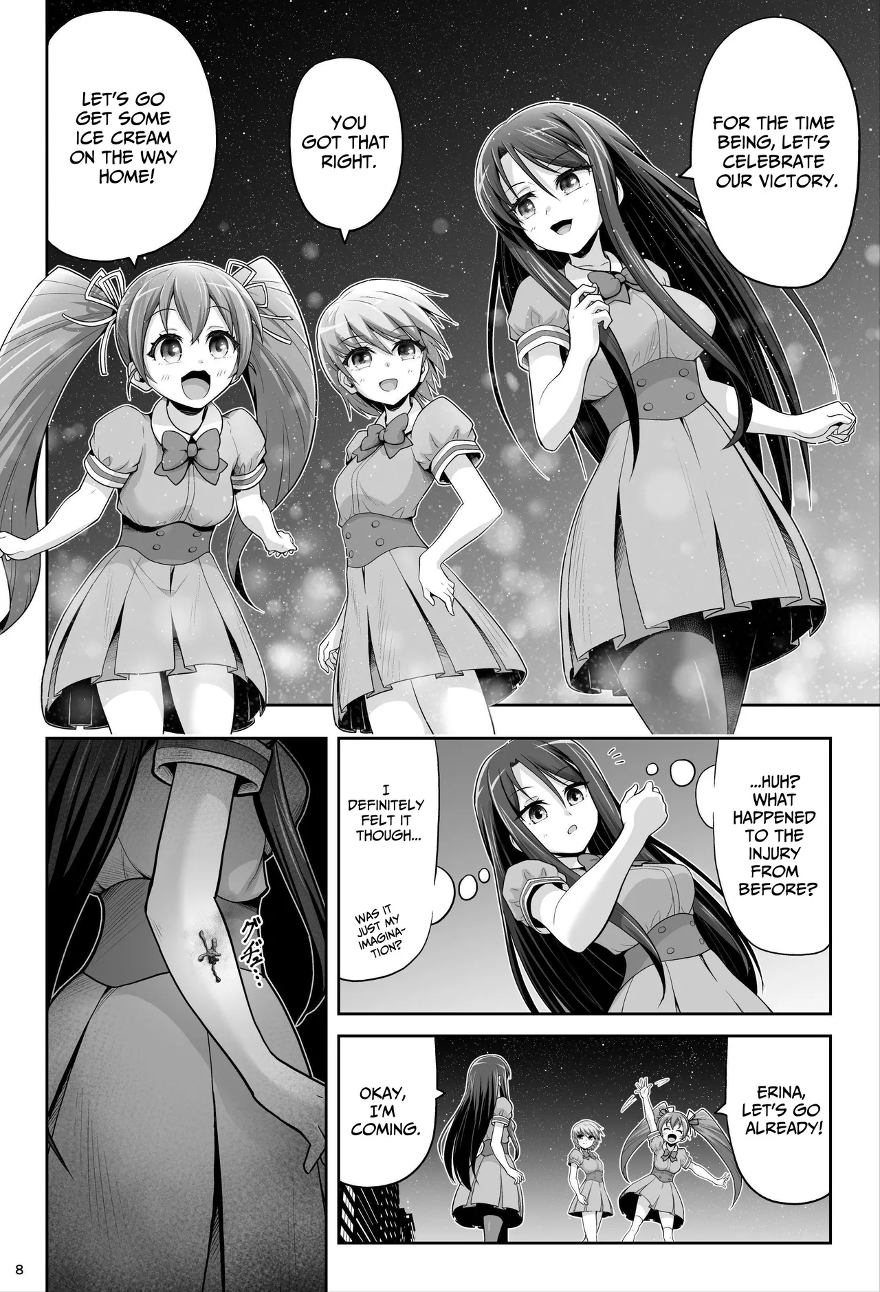 Magical Girls Shine Hearts - Episode 1 Erina Saijo page 9 original parody - multi-work series defloration hentai manga - read online free