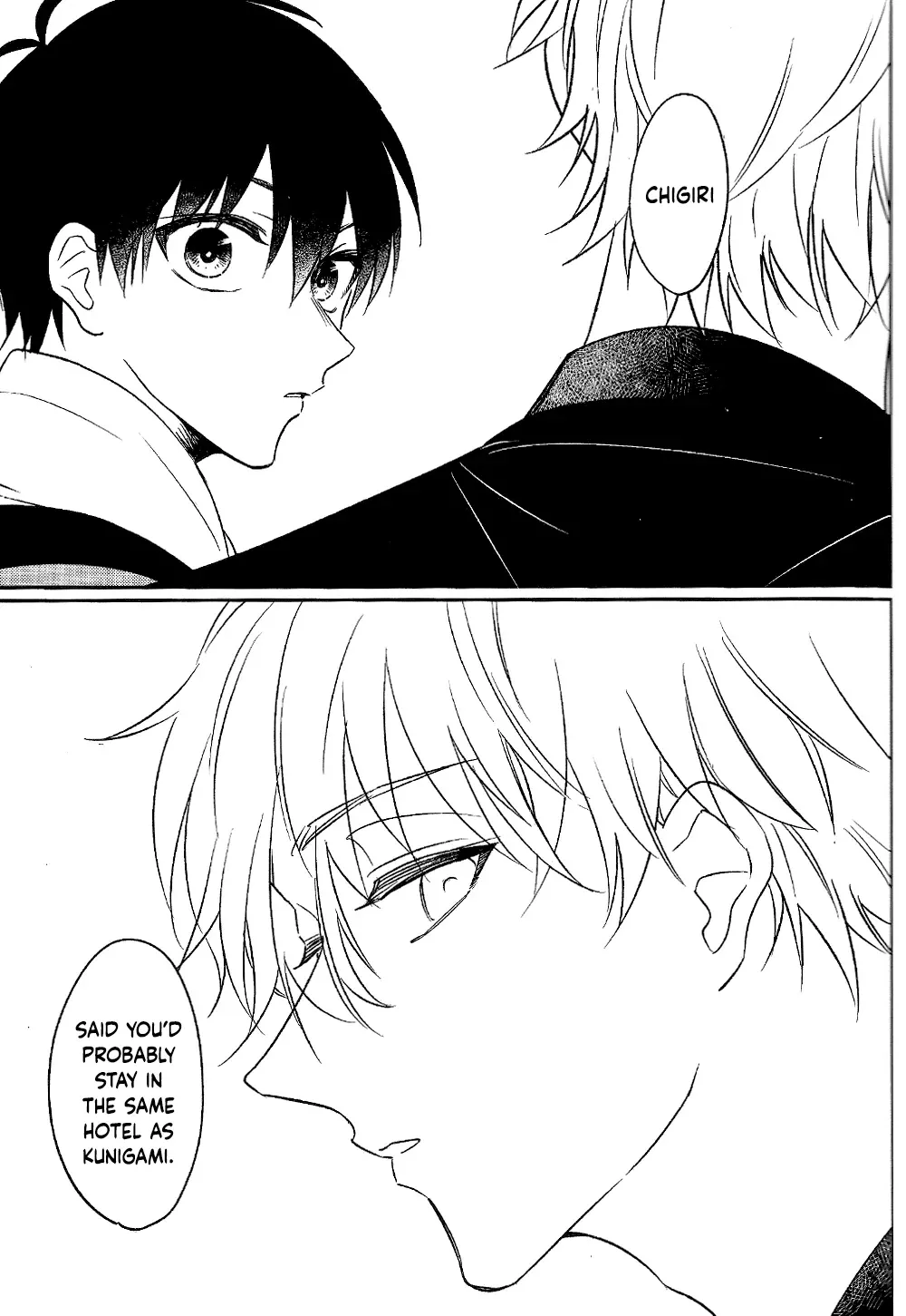 Never say, Give up! page 19 featuring seishiro nagi blue lock parody - males only yaoi hentai manga - read online free