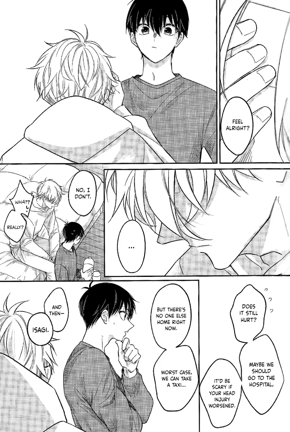 Lucky Break page 14 featuring seishiro nagi blue lock parody - no penetration yaoi hentai manga - read online free