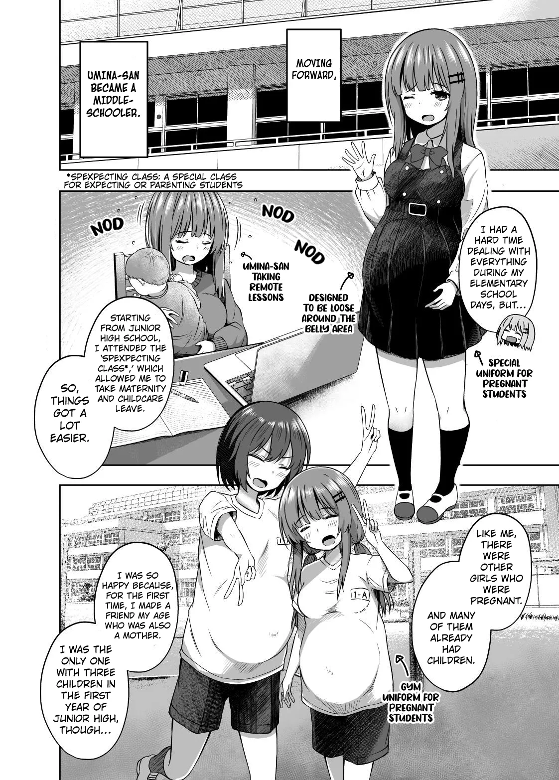 OYAKODE SHO●●SEI DE NINSHIN SHITE AKACHAN UNJAIMASHITA. - Page 17