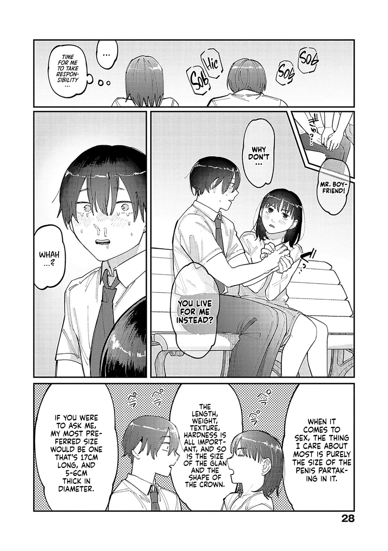 Hai Boruteji! - 17cm ni Koishiteru | High Voltage! 17cm Deep in Love! page 28 - virginity leg lock hentai manga - read online free