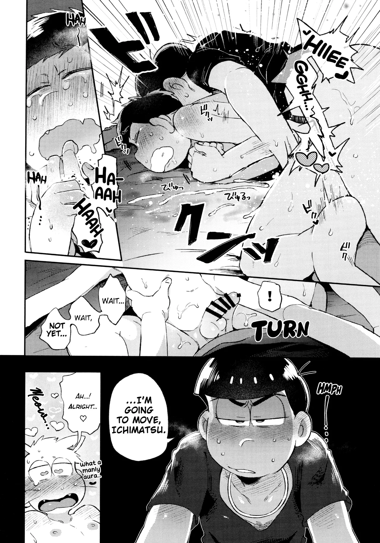 Momoiro netsu tsuki sōshūhen sairoku page 124 featuring karamatsu matsuno osomatsu-san parody - rough translation kissing hentai manga - read online free