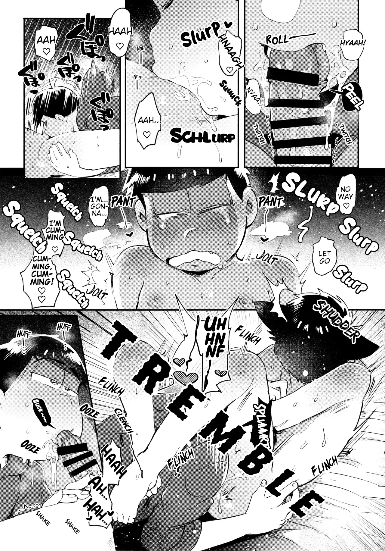 Momoiro netsu tsuki sōshūhen sairoku page 175 featuring karamatsu matsuno osomatsu-san parody - rough translation kissing hentai manga - read online free