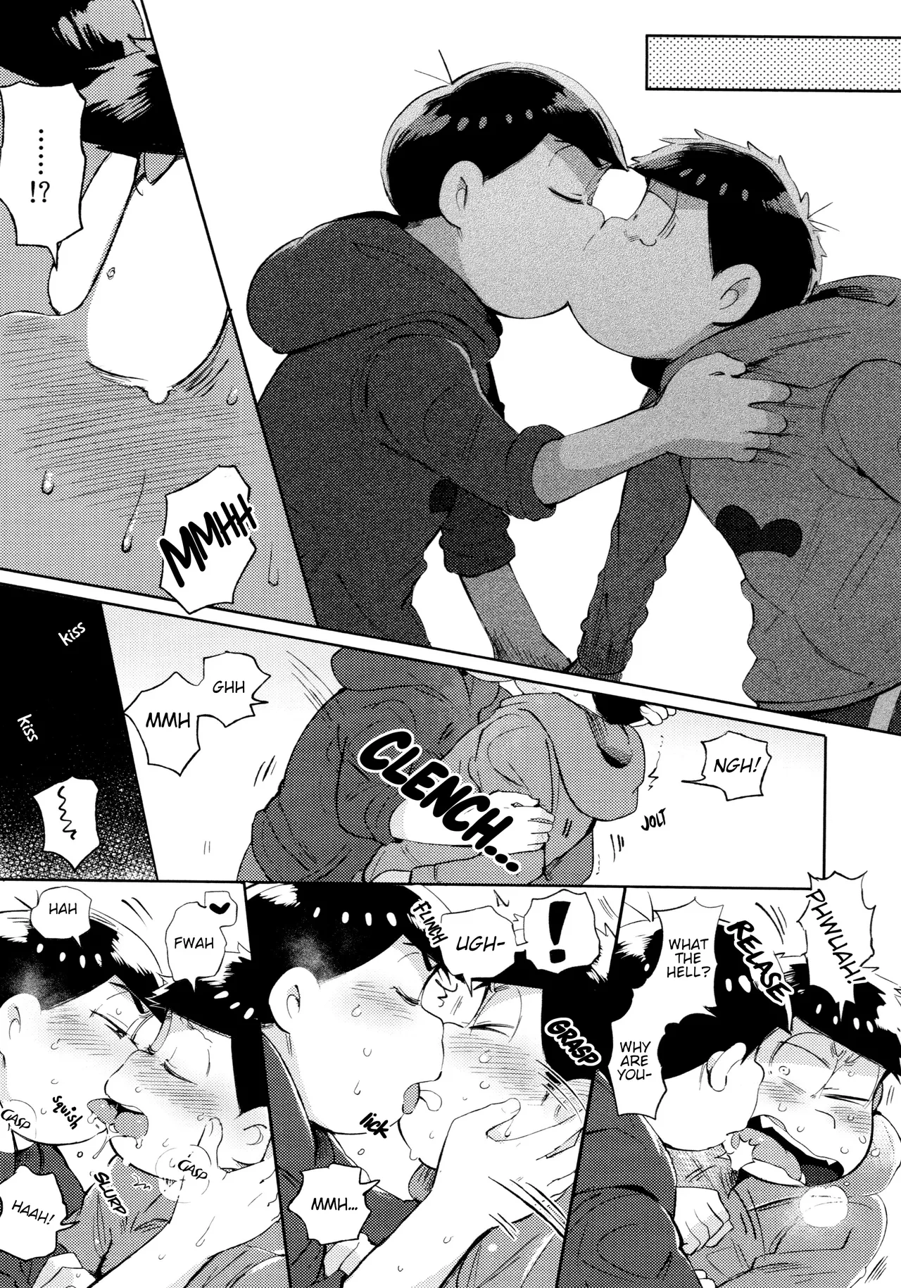 Momoiro netsu tsuki sōshūhen sairoku page 32 featuring karamatsu matsuno osomatsu-san parody - rough translation kissing hentai manga - read online free